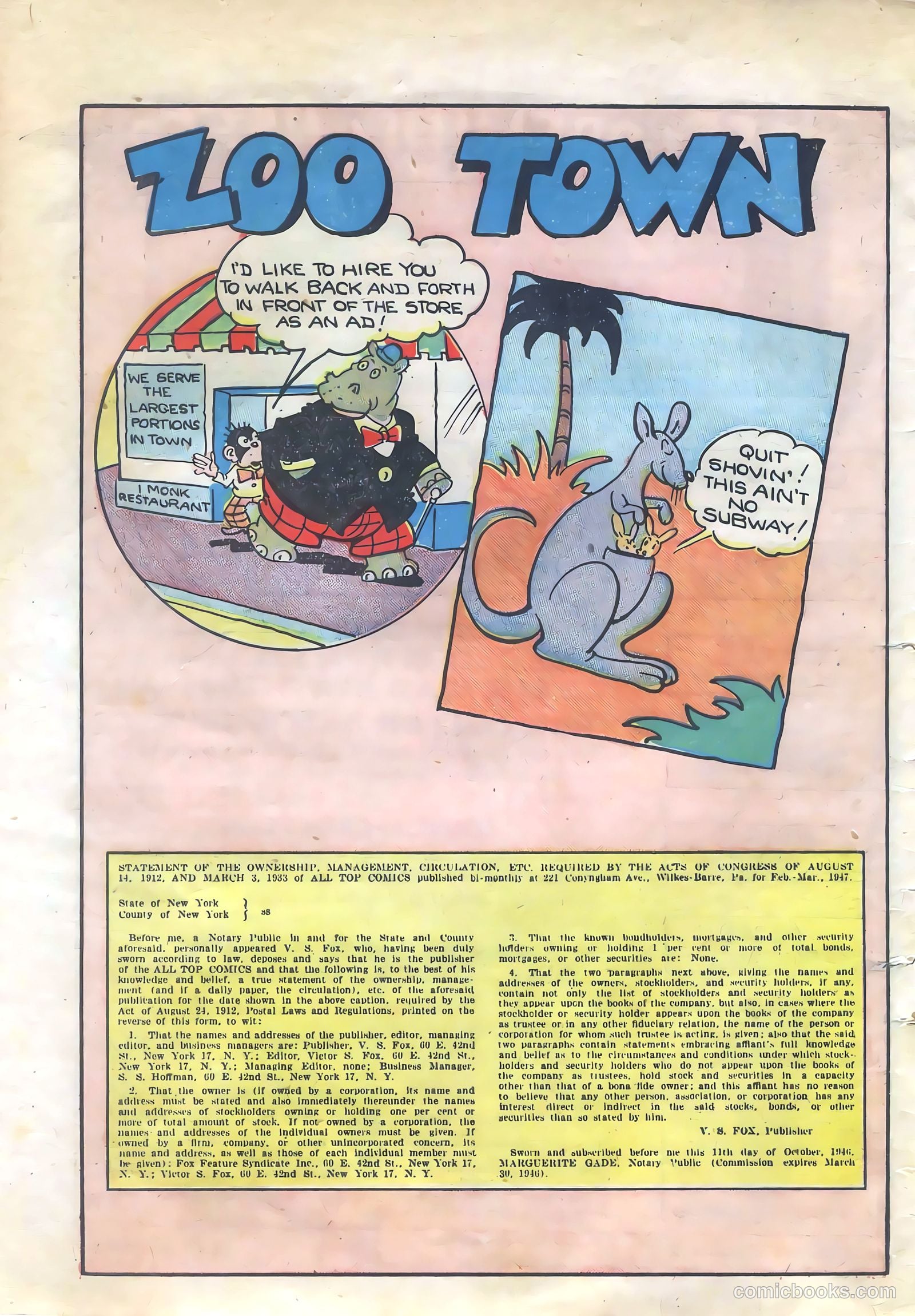 All Top Comics #5 — page 32 of 36