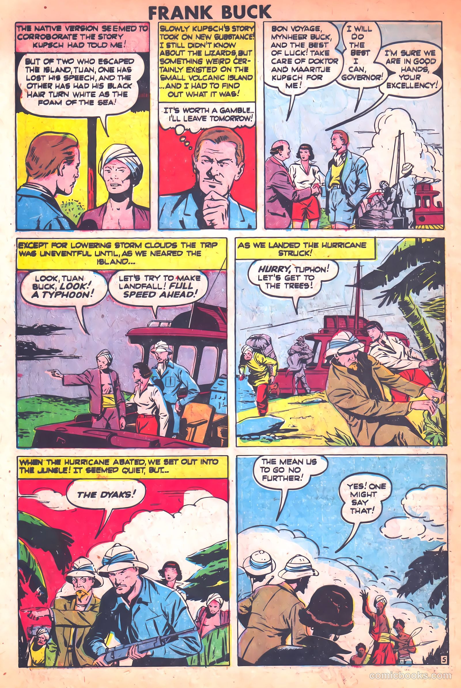 Frank Buck #3 — page 6 of 36
