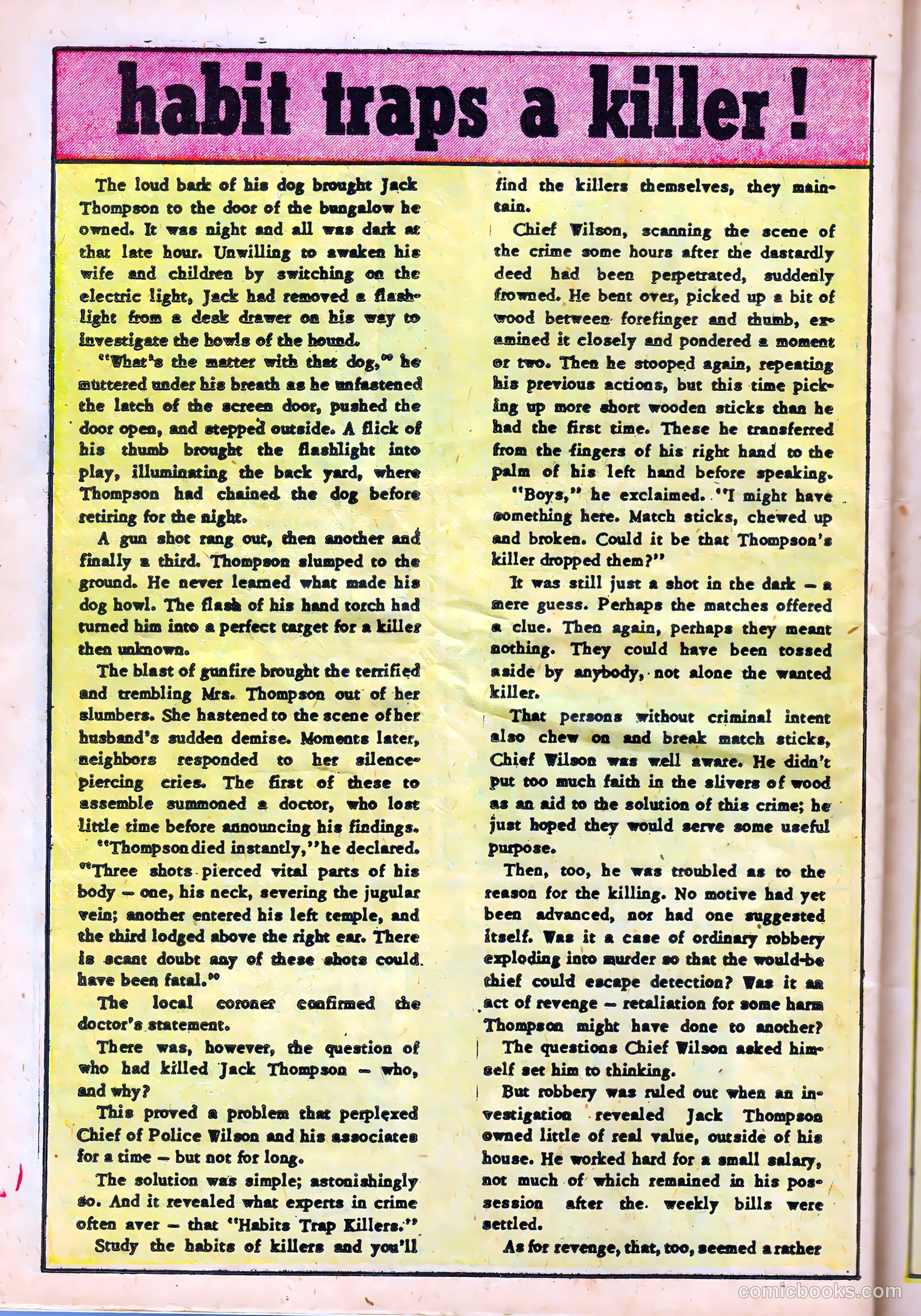 All True Detective Cases #4 — page 26 of 36