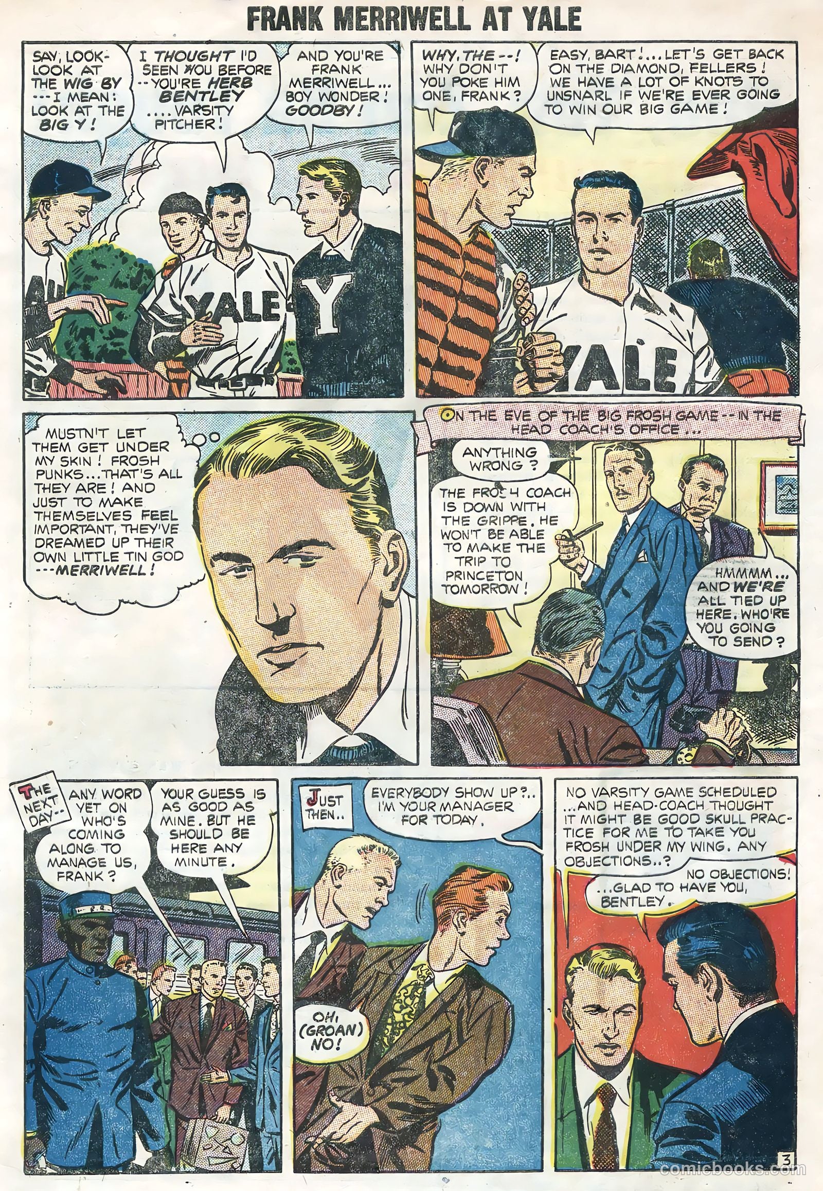 Frank Merriwell at Yale #1 — page 5 of 36