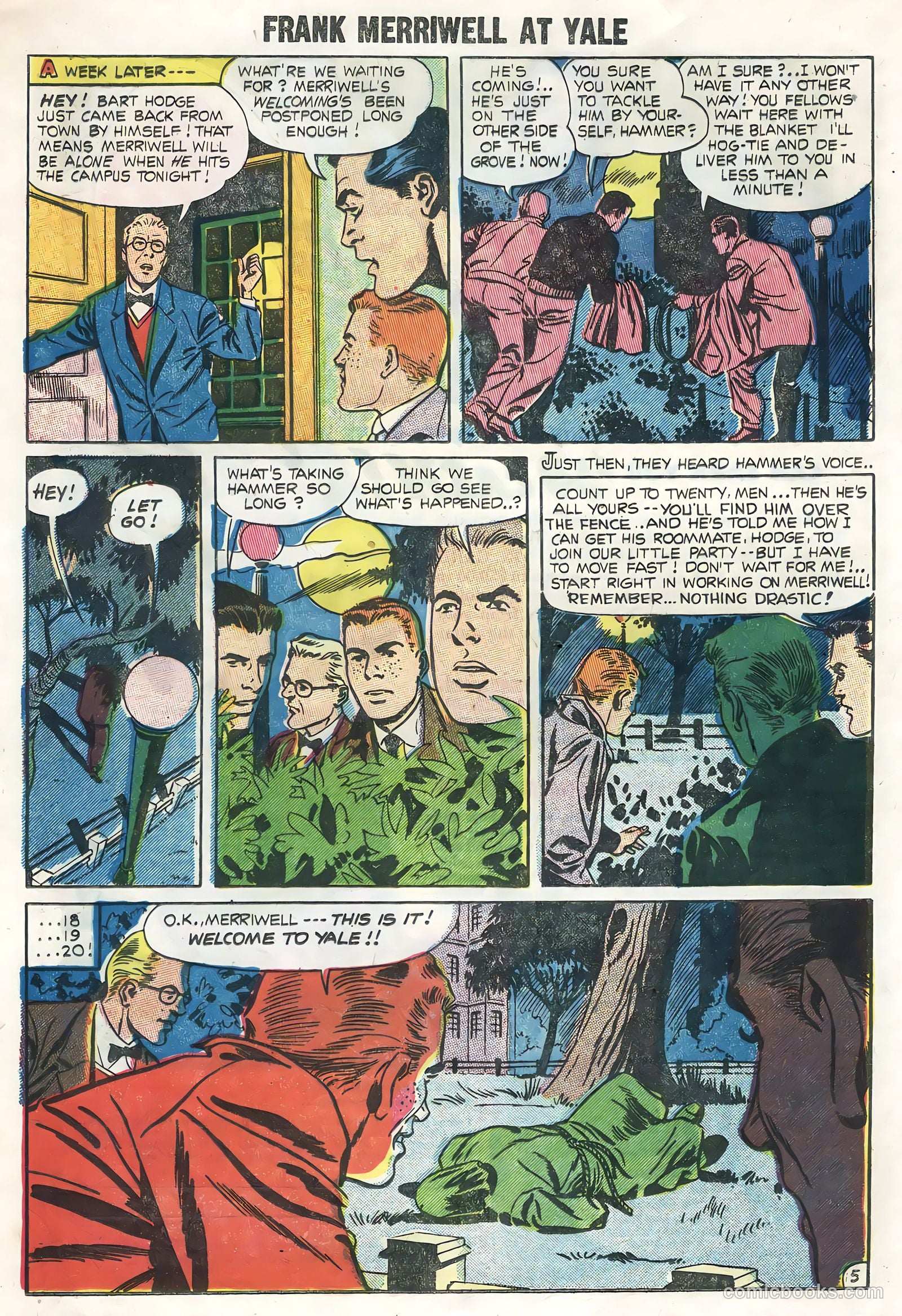 Frank Merriwell at Yale #1 — page 16 of 36
