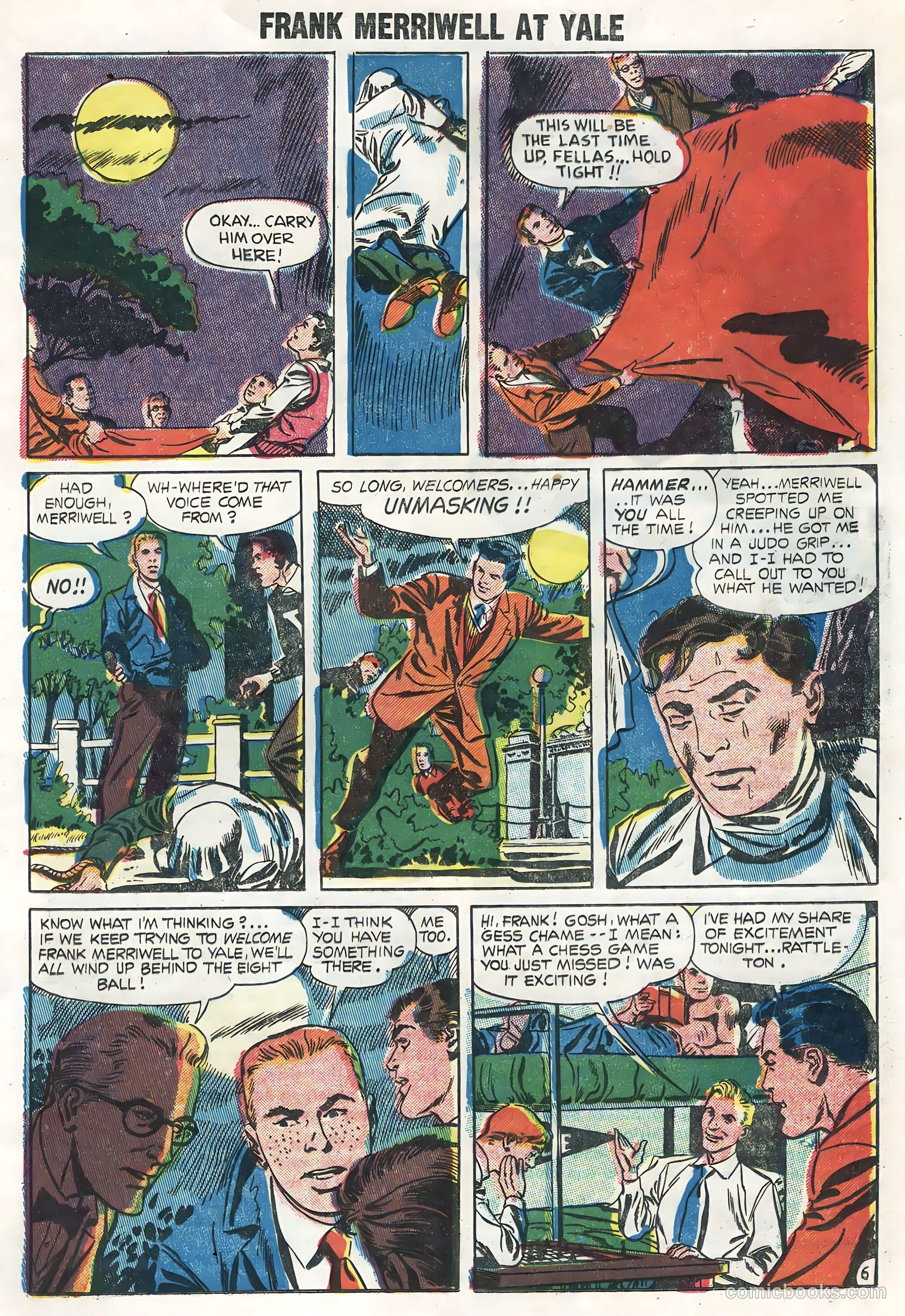 Frank Merriwell at Yale #1 — page 17 of 36