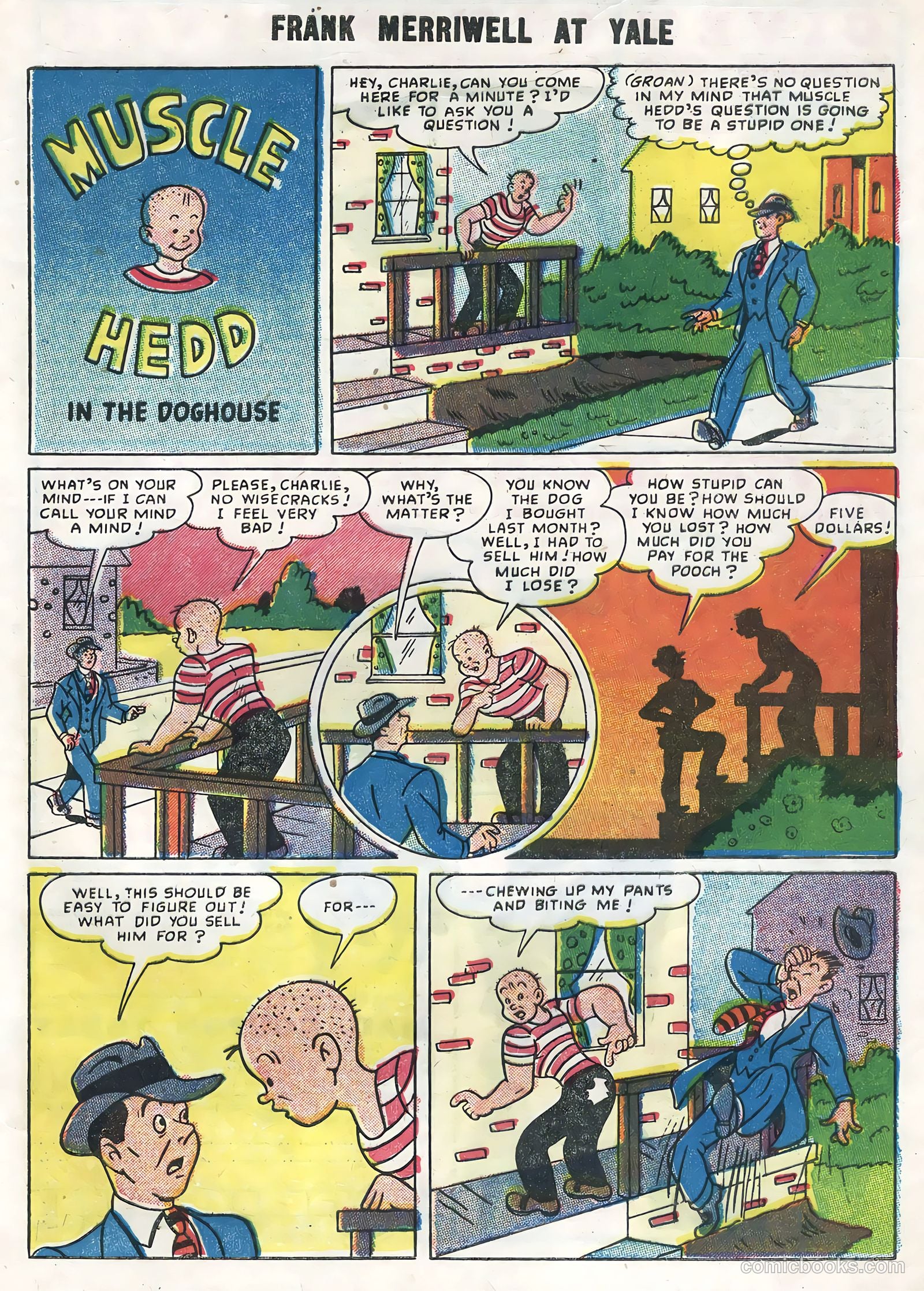 Frank Merriwell at Yale #1 — page 33 of 36
