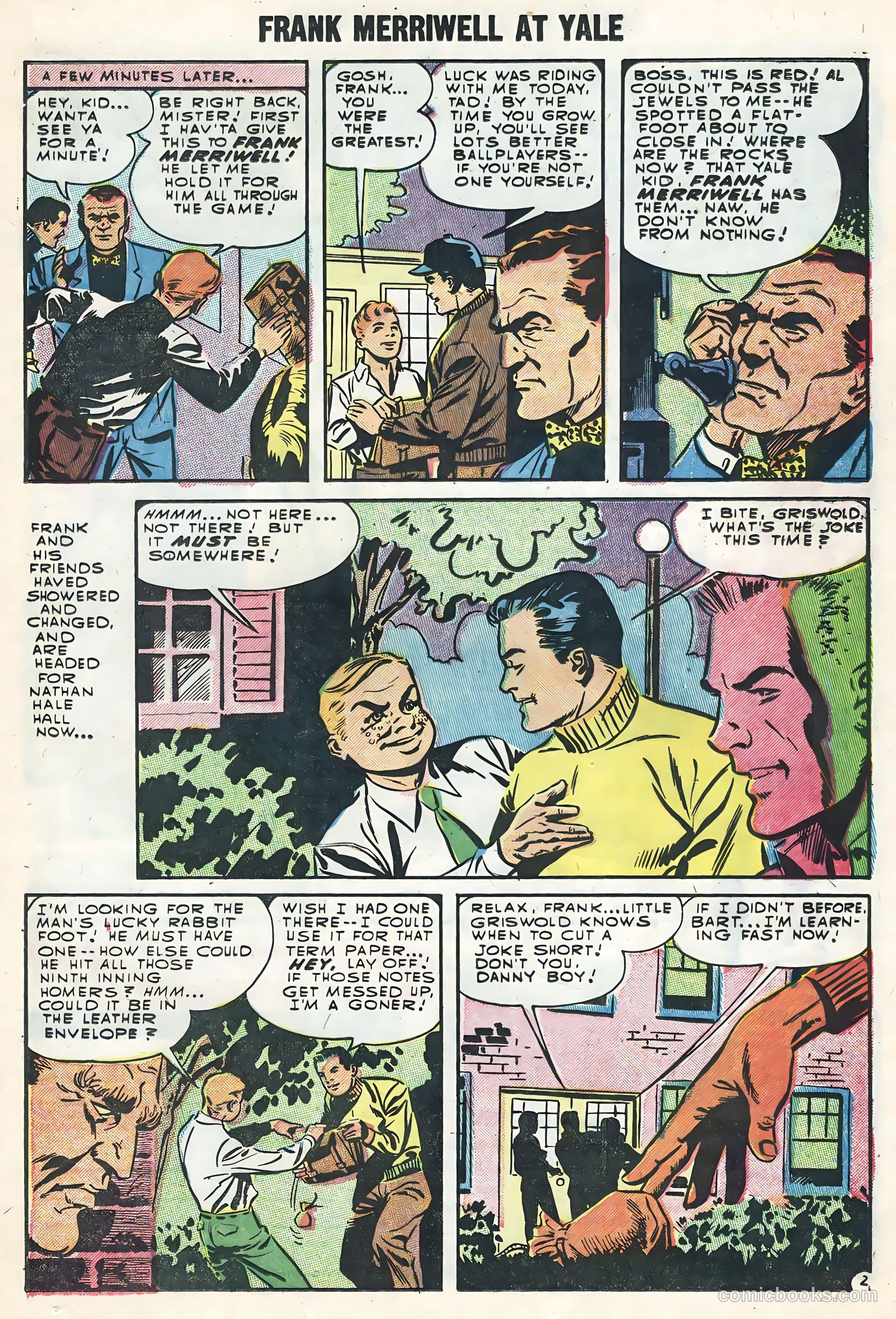 Frank Merriwell at Yale #2 — page 21 of 36