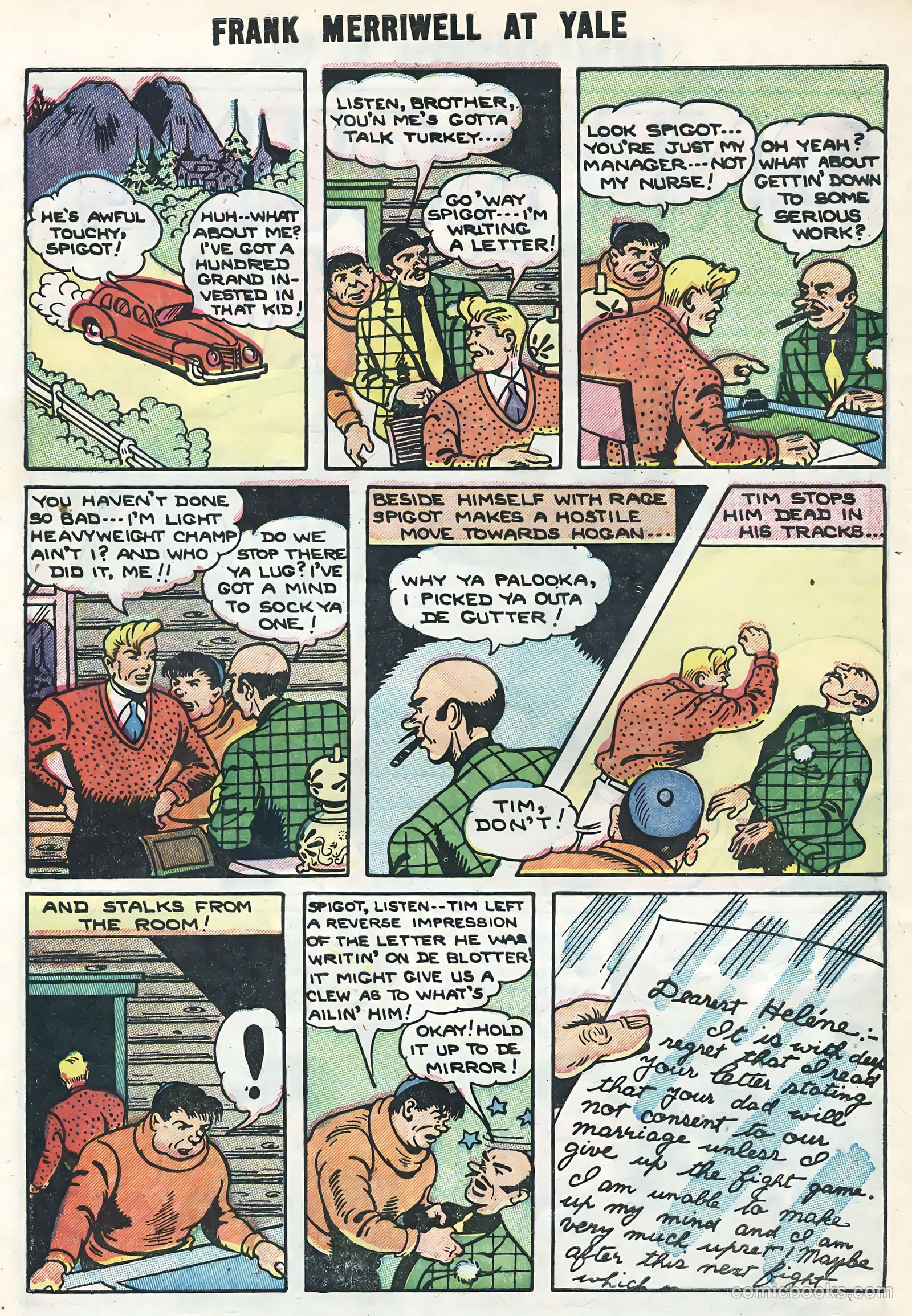 Frank Merriwell at Yale #2 — page 28 of 36