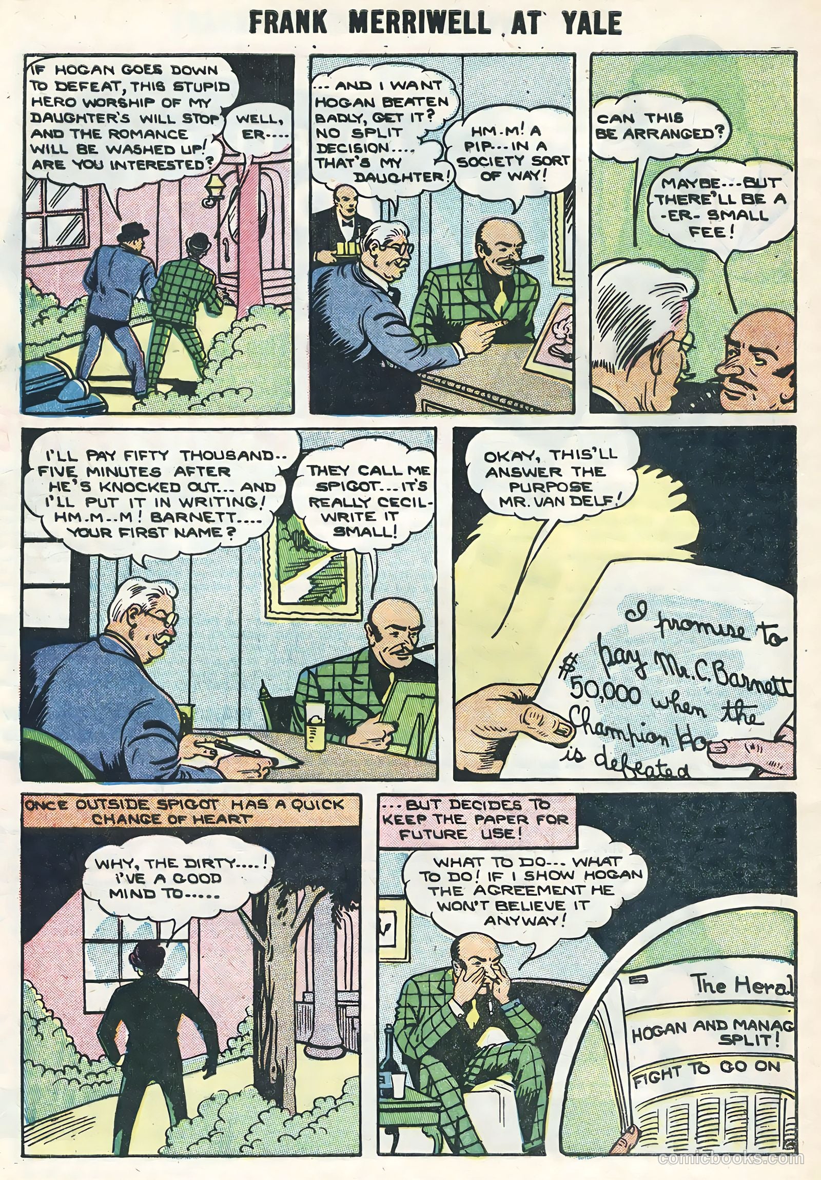 Frank Merriwell at Yale #2 — page 32 of 36
