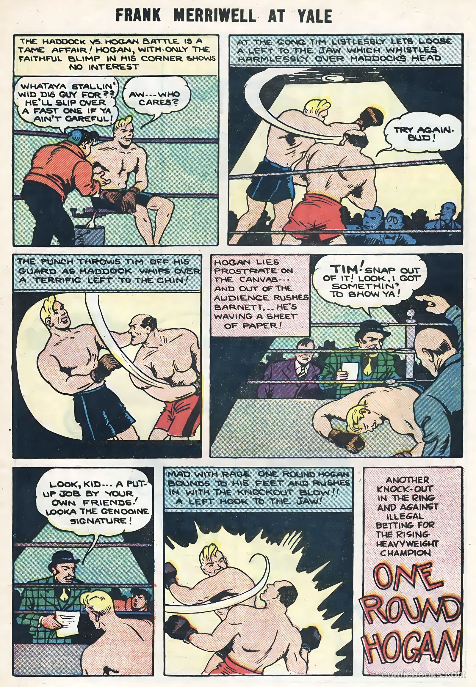 Frank Merriwell at Yale #2 — page 33 of 36