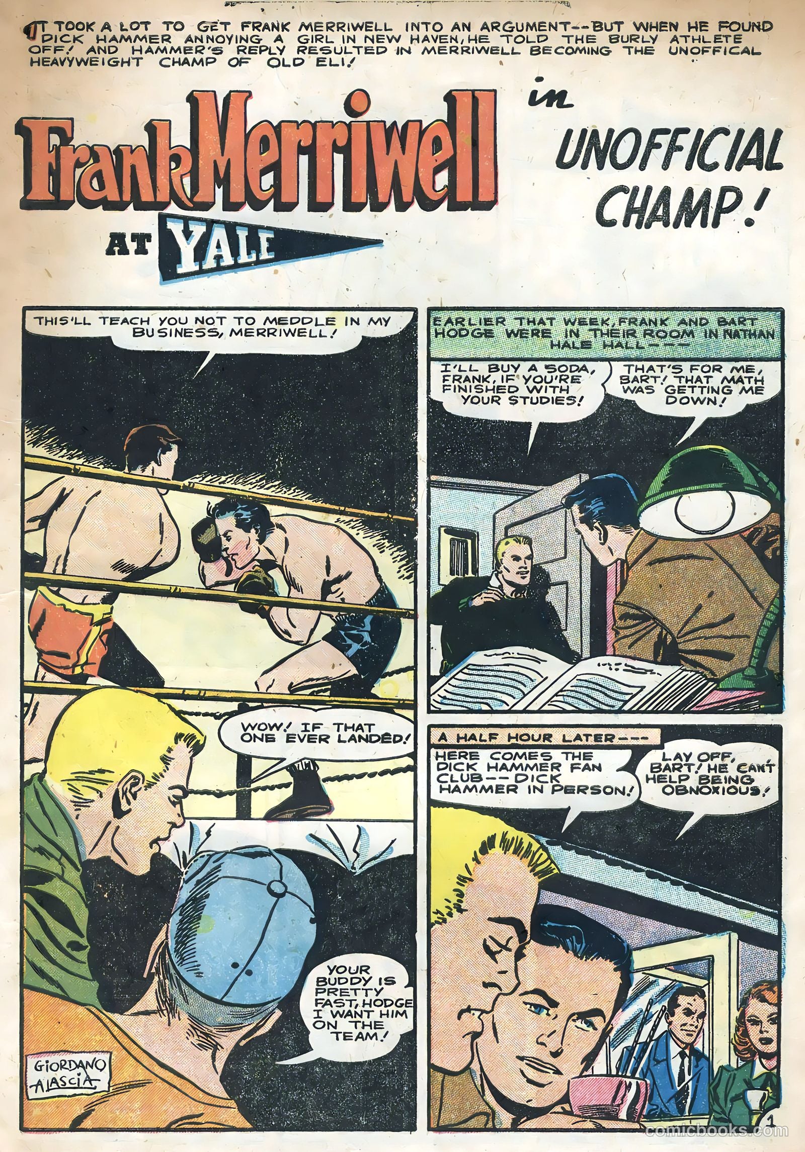 Frank Merriwell at Yale #3 — page 3 of 36
