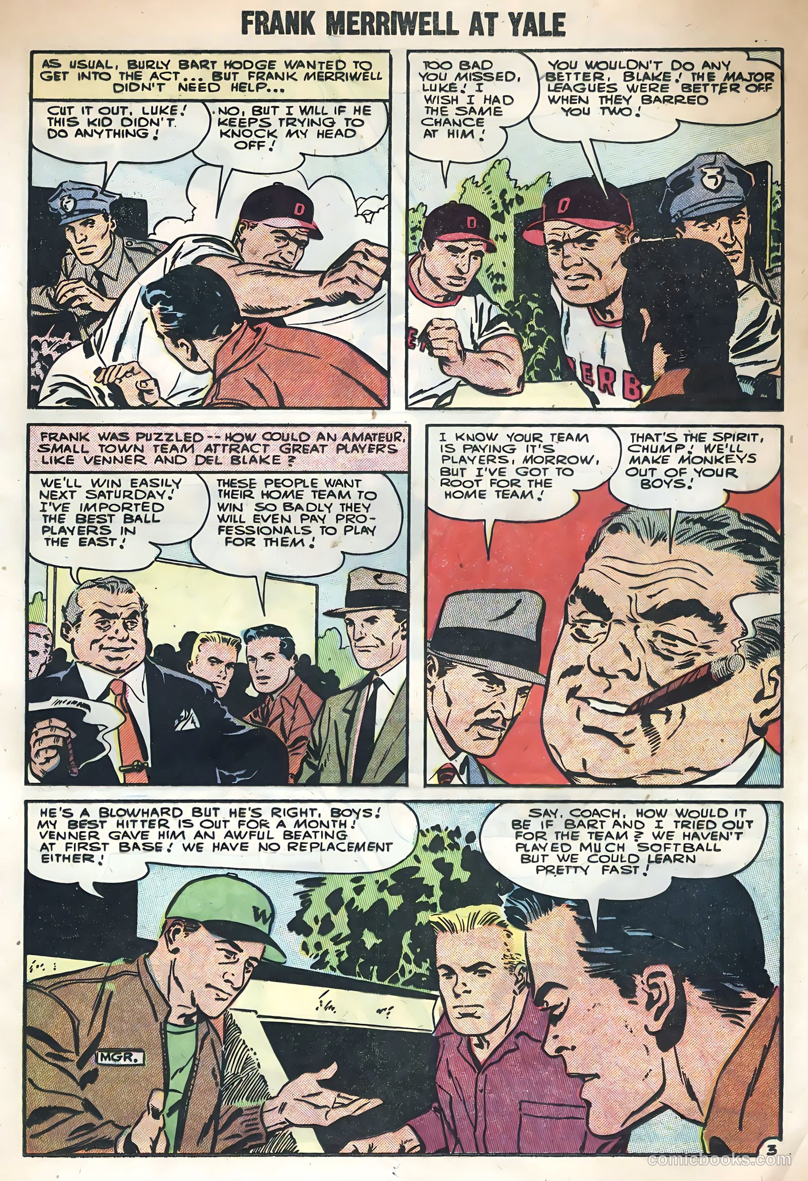 Frank Merriwell at Yale #3 — page 12 of 36