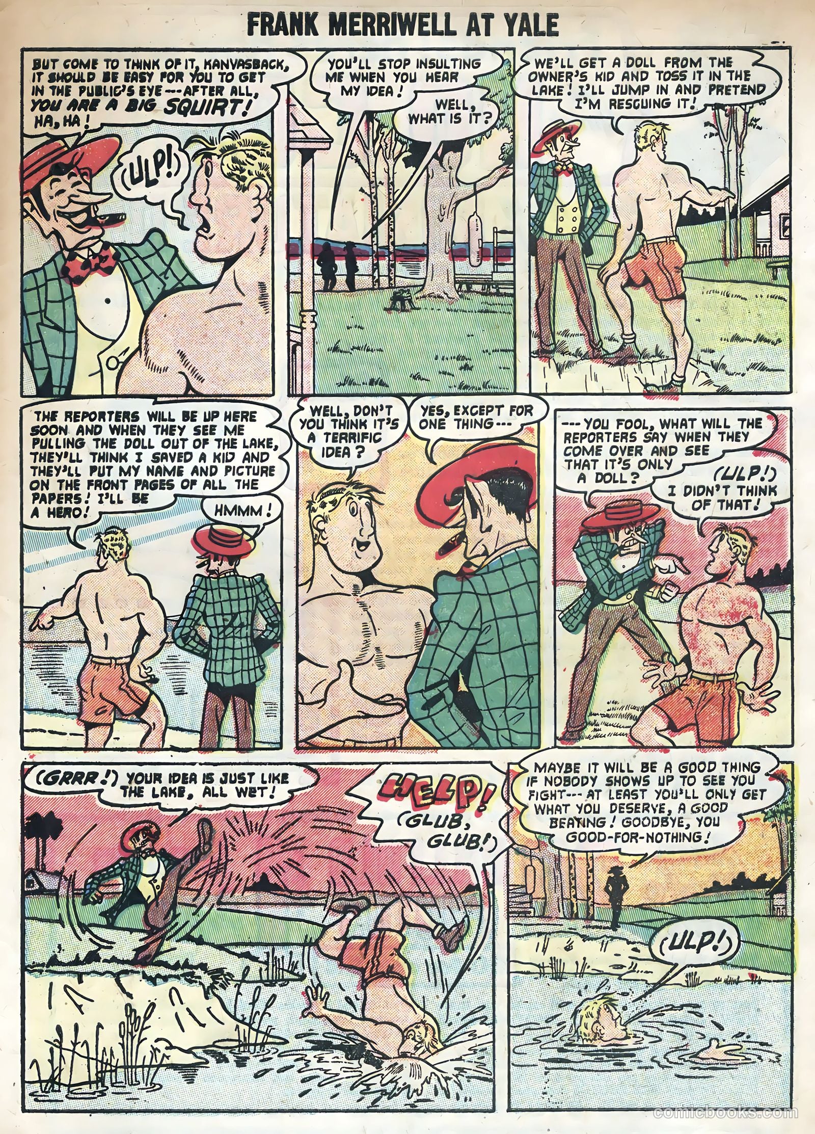 Frank Merriwell at Yale #3 — page 33 of 36