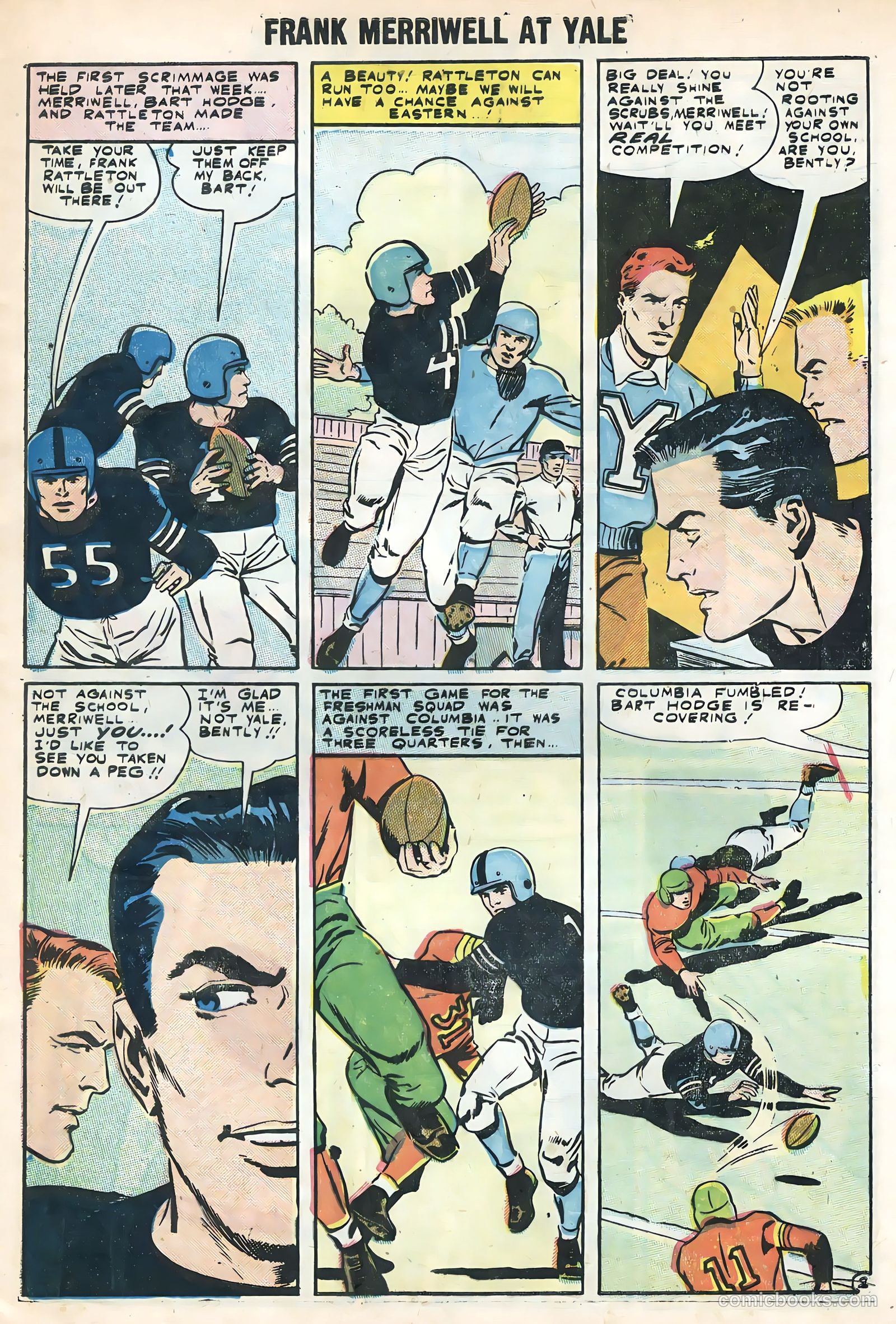 Frank Merriwell at Yale #4 — page 9 of 36
