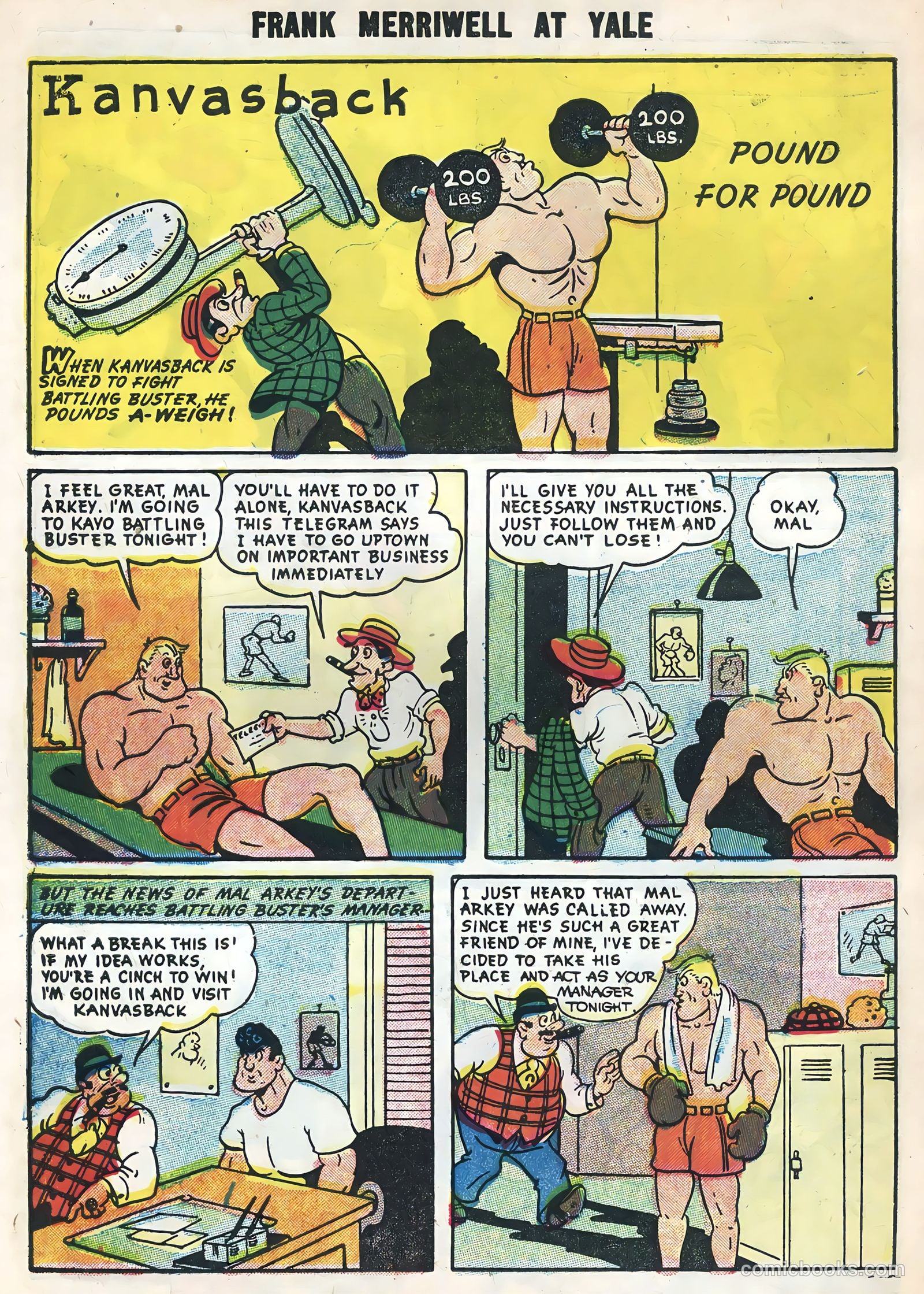 Frank Merriwell at Yale #4 — page 30 of 36