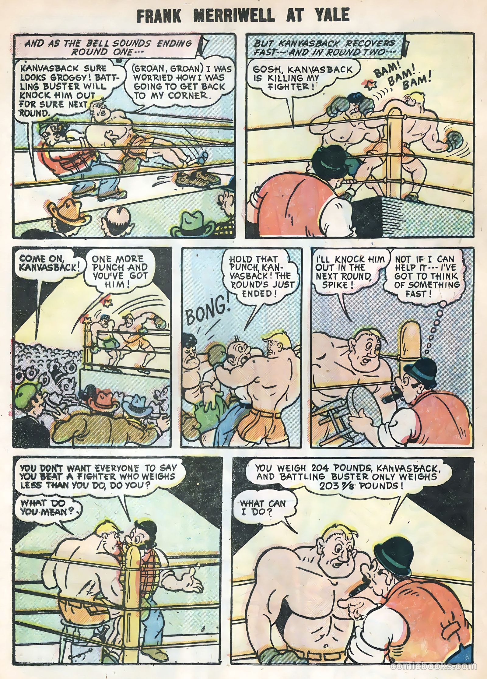 Frank Merriwell at Yale #4 — page 32 of 36