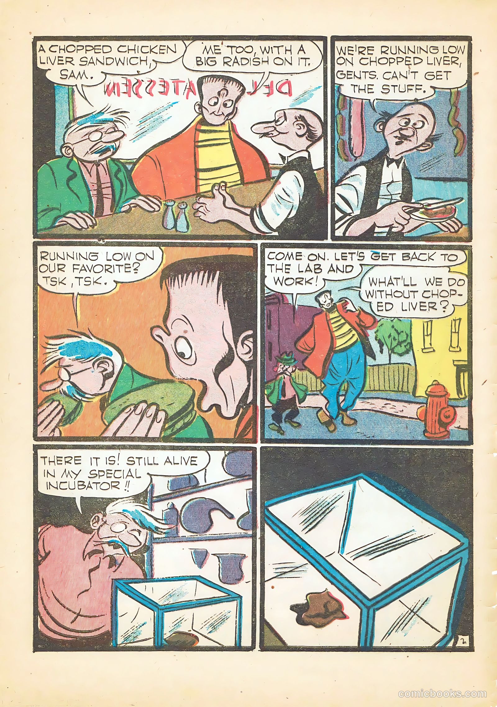 Frankenstein #10 — page 4 of 52