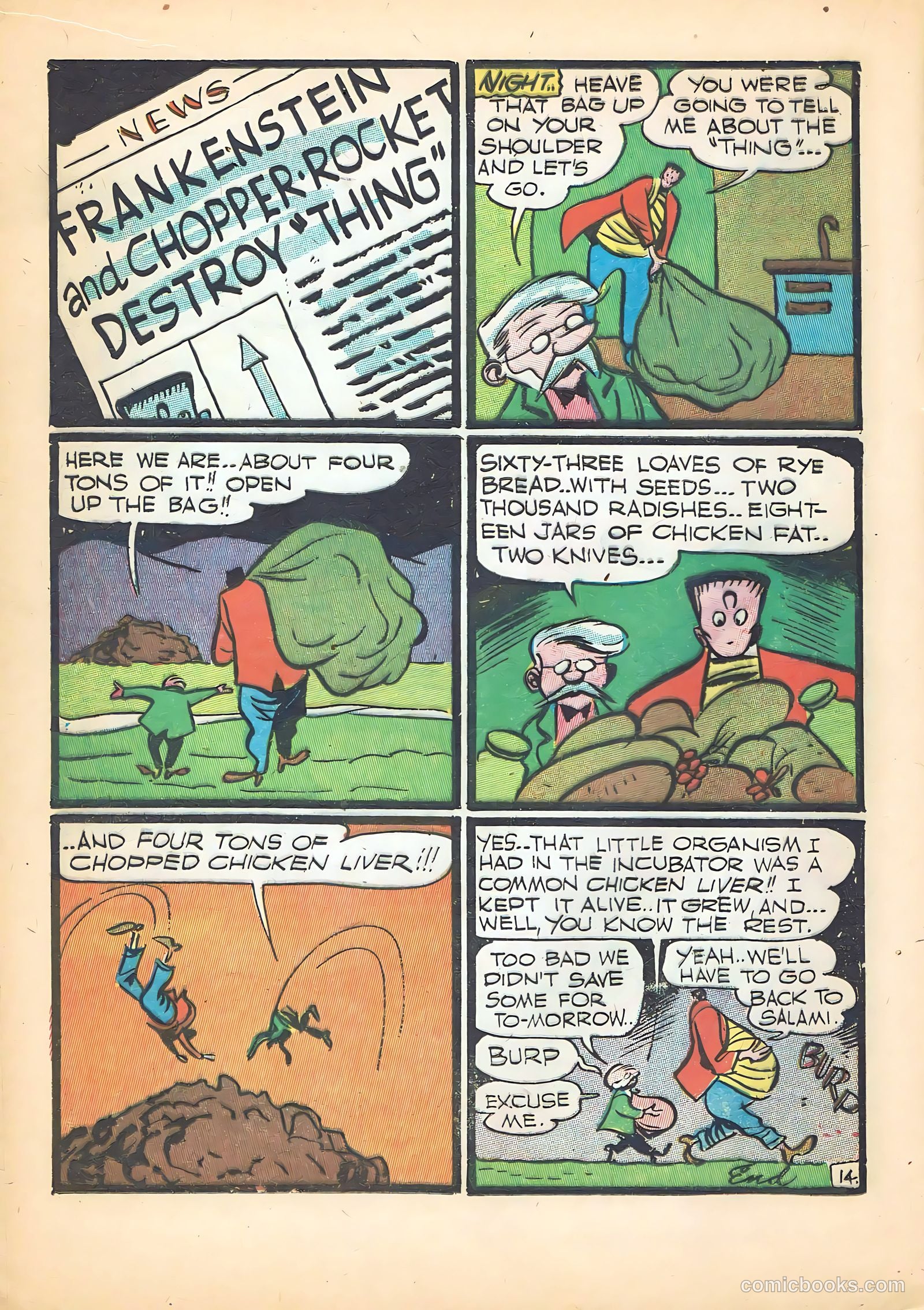 Frankenstein #10 — page 16 of 52