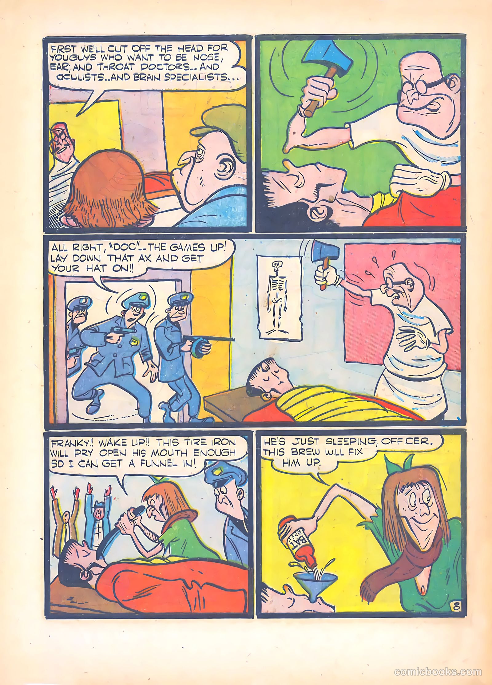 Frankenstein #12 — page 45 of 49