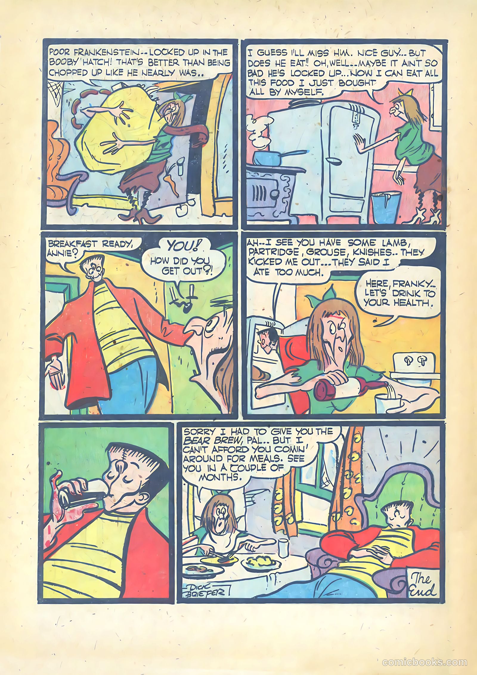 Frankenstein #12 — page 47 of 49