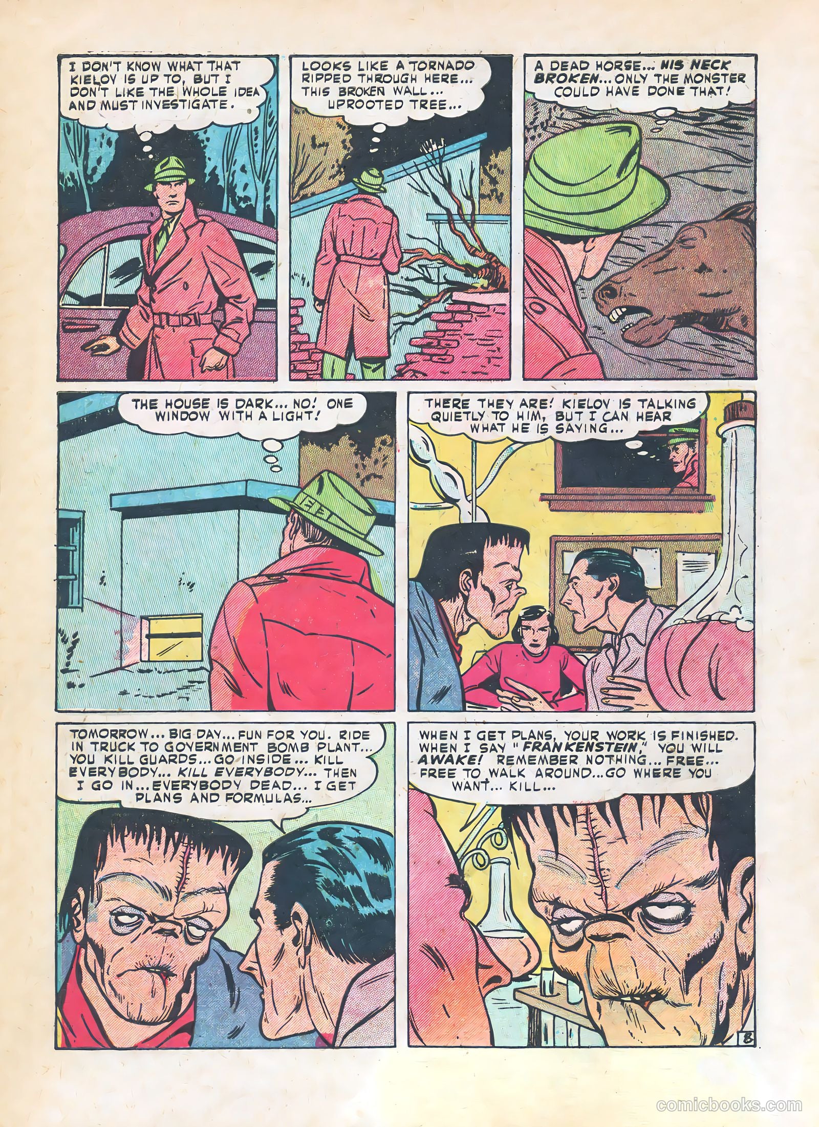 Frankenstein #19 — page 9 of 34