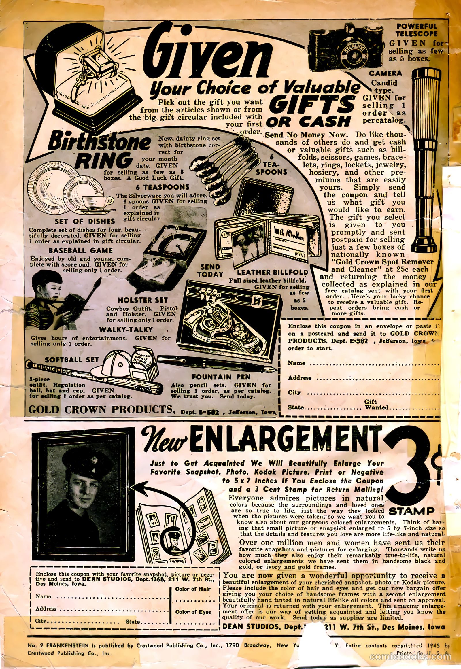 Frankenstein #2 — page 2 of 52