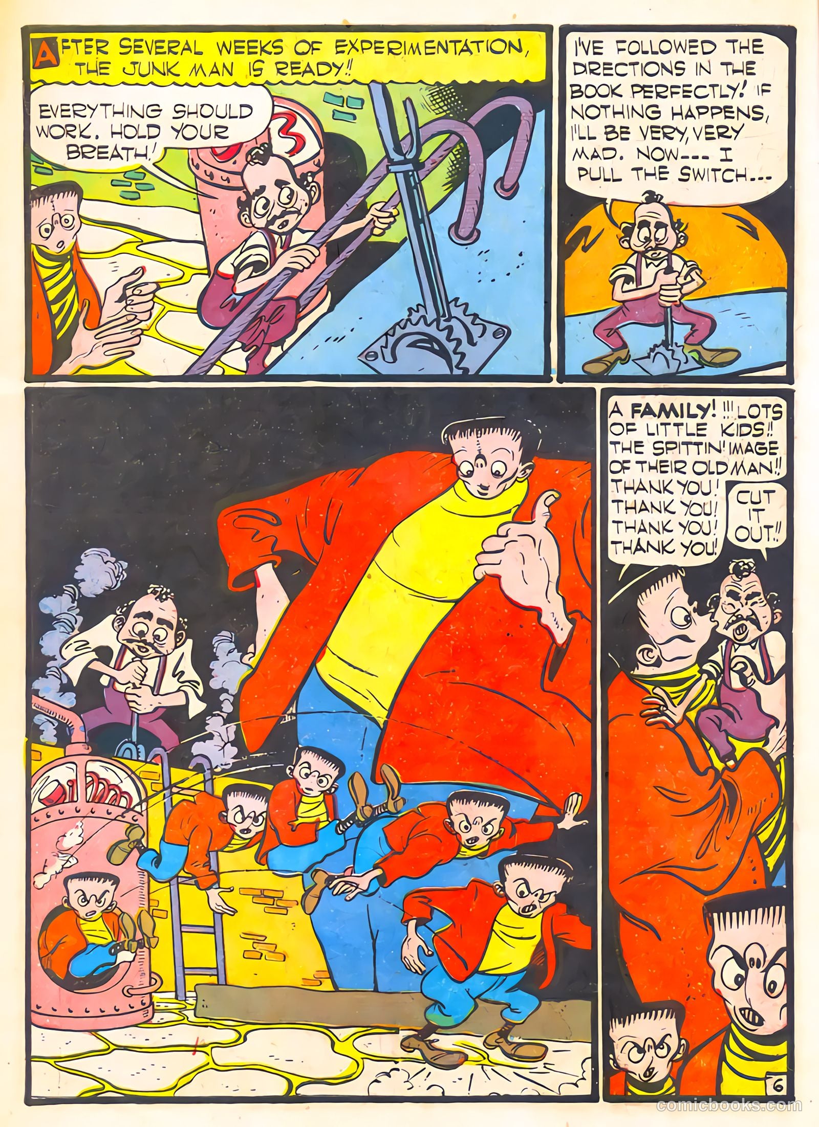 Frankenstein #3 — page 7 of 44