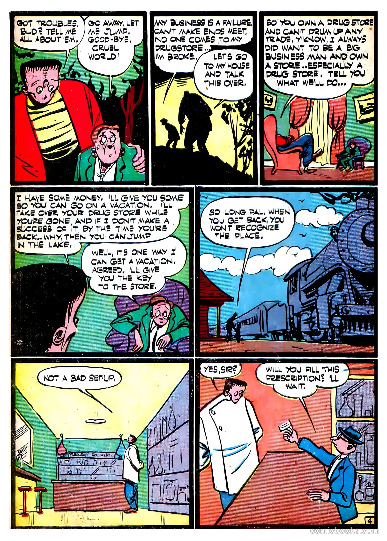 Frankenstein #5 — page 5 of 44