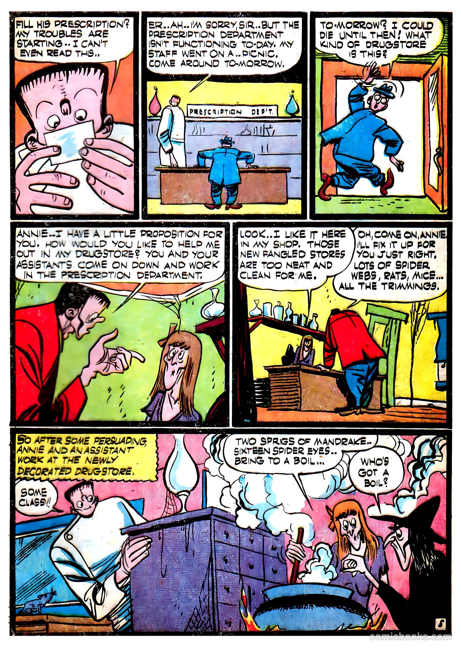 Frankenstein #5 — page 6 of 44