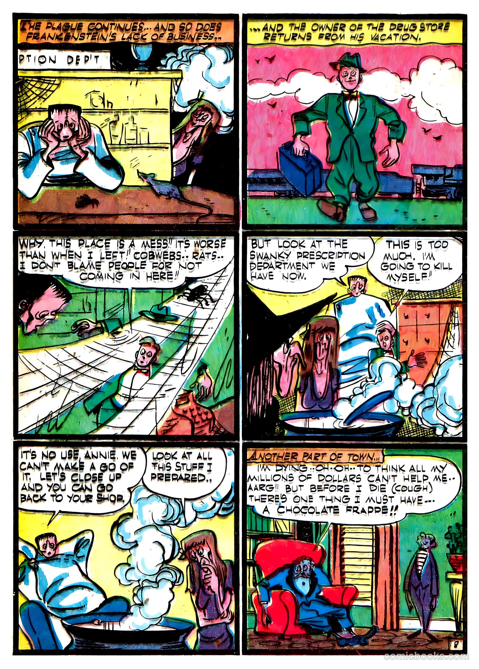 Frankenstein #5 — page 9 of 44