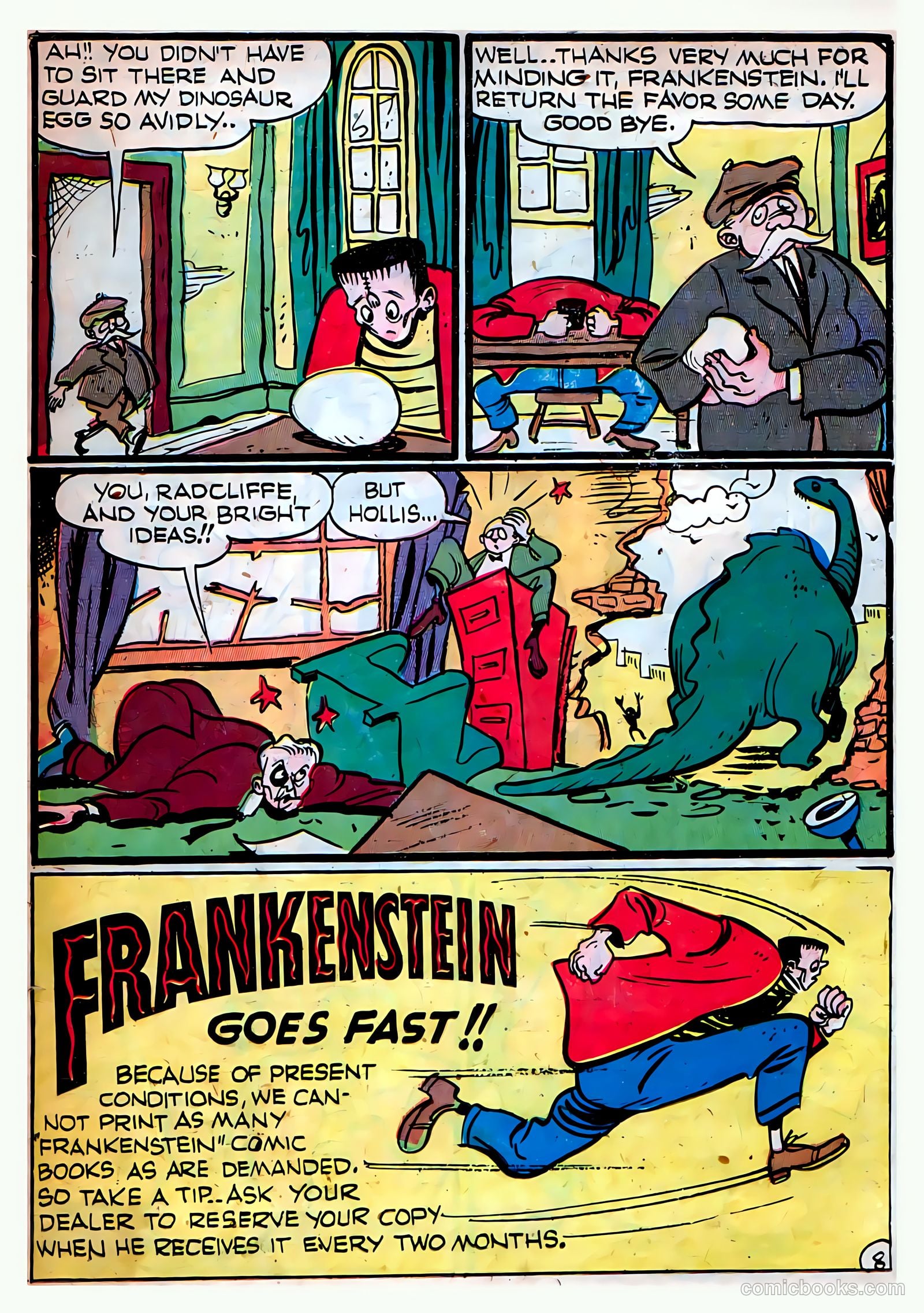 Frankenstein #5 — page 33 of 44