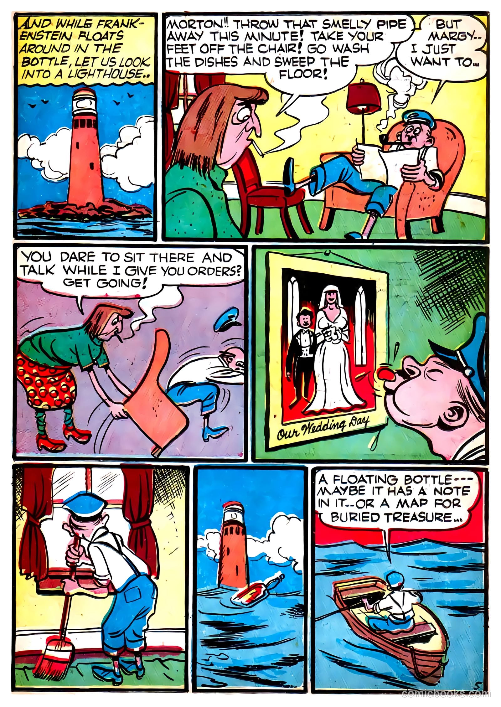 Frankenstein #5 — page 38 of 44