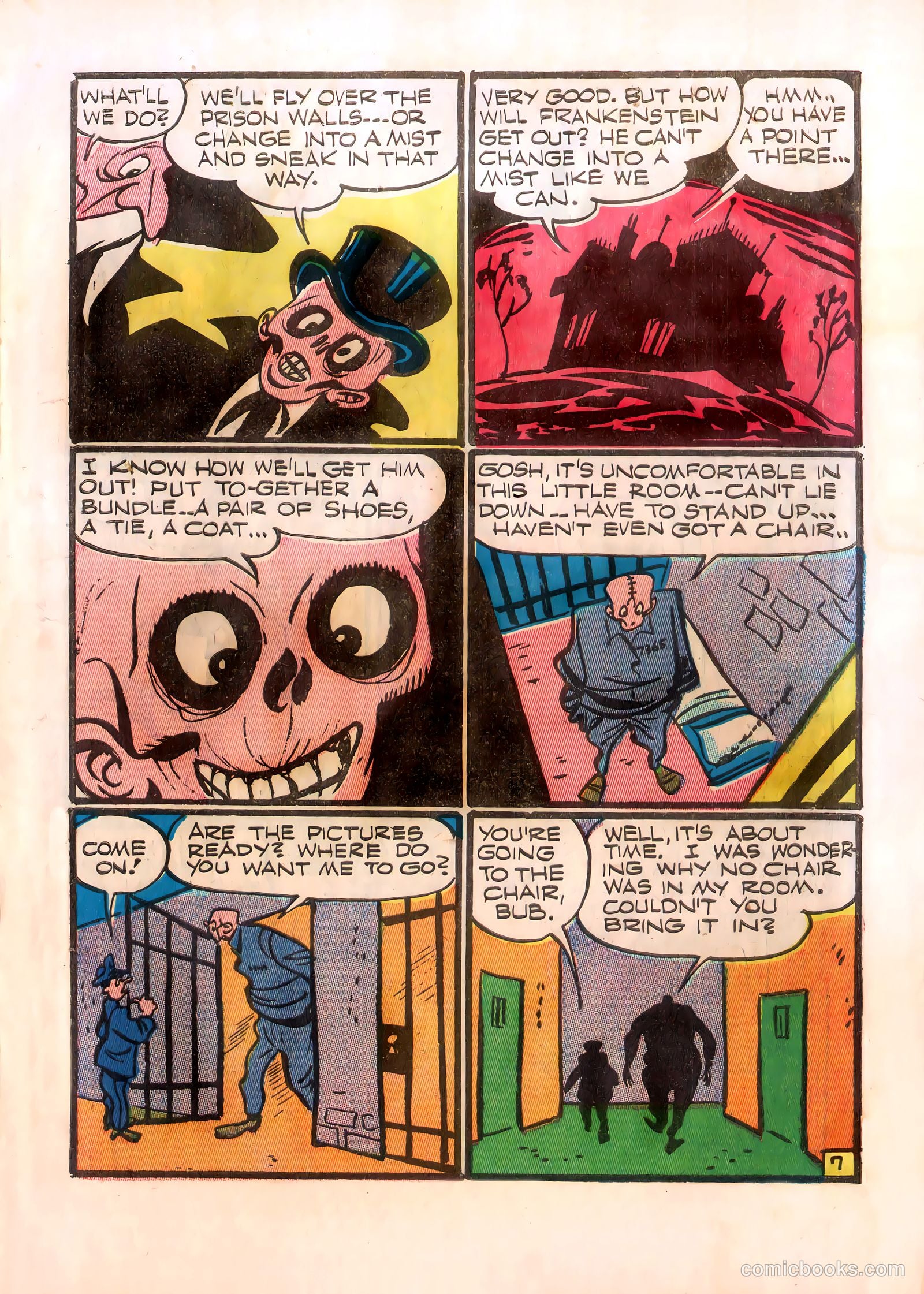 Frankenstein #6 — page 9 of 51