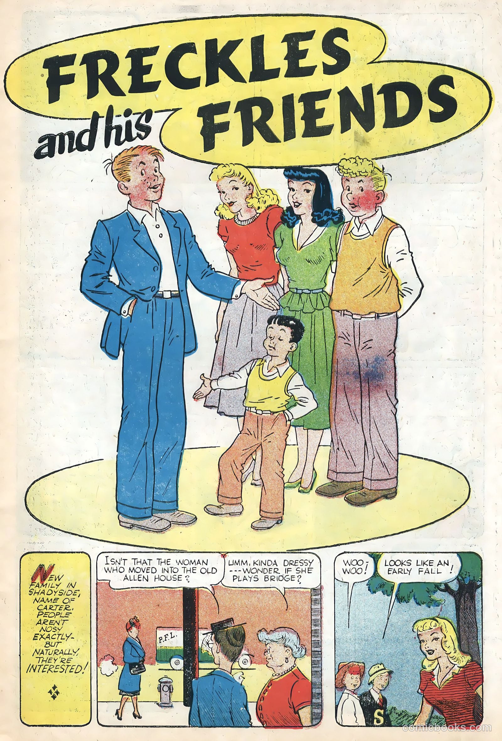 Freckles and His Friends #1 — page 3 of 36