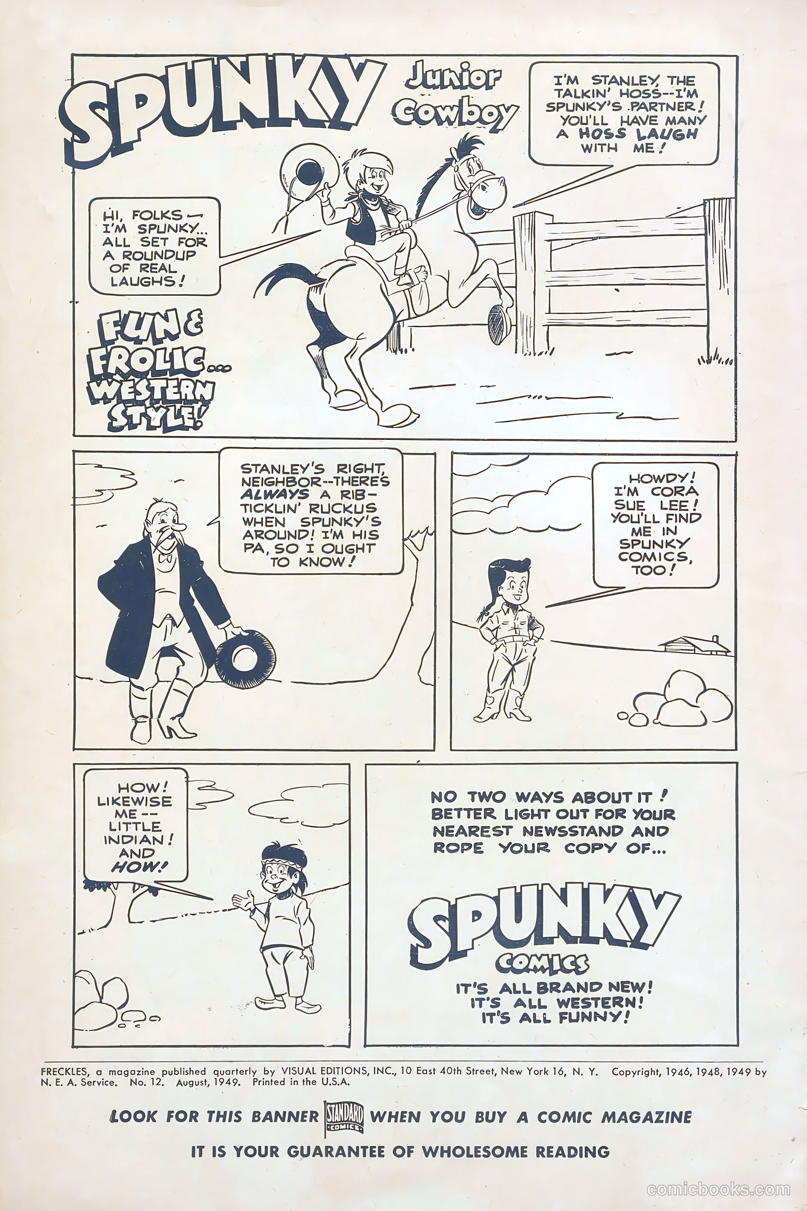Freckles and His Friends #12 — page 2 of 36