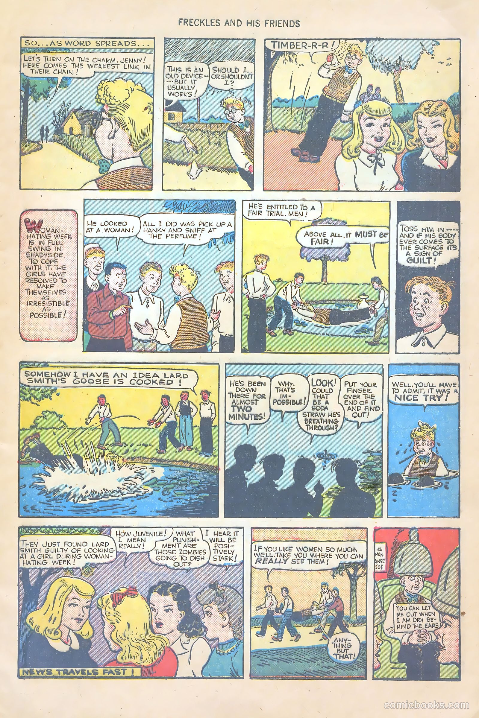 Freckles and His Friends #12 — page 5 of 36