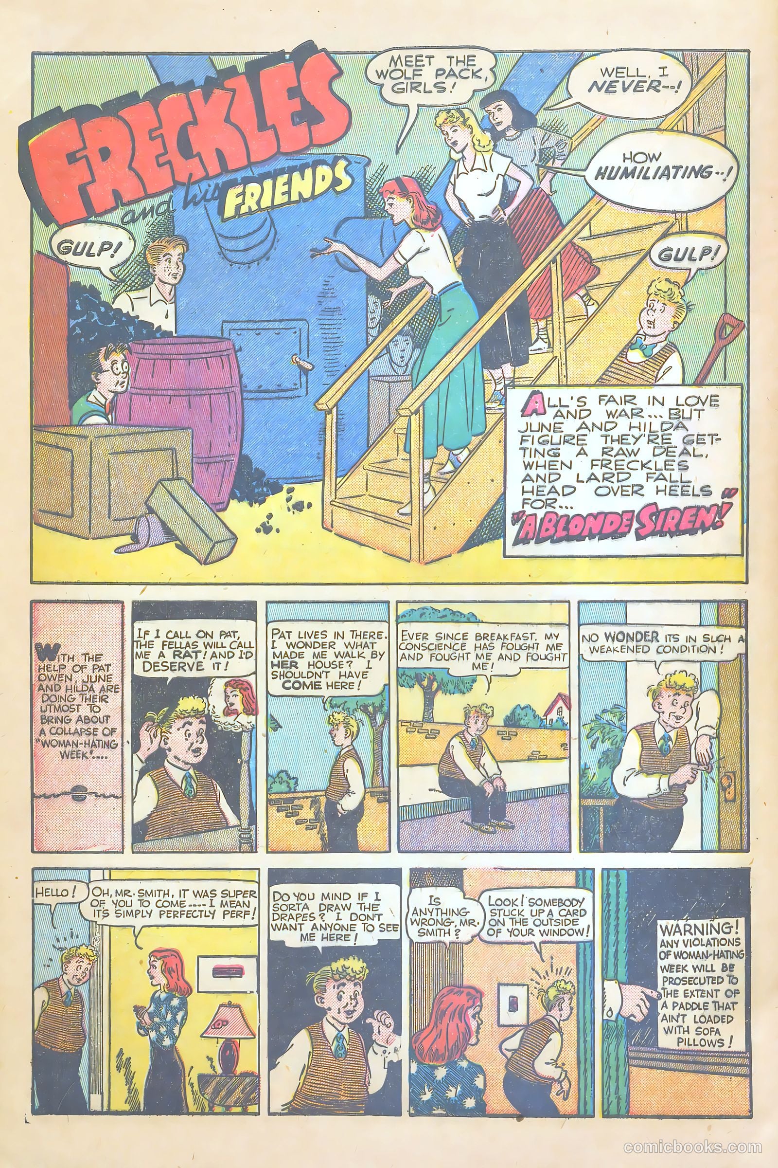 Freckles and His Friends #12 — page 8 of 36