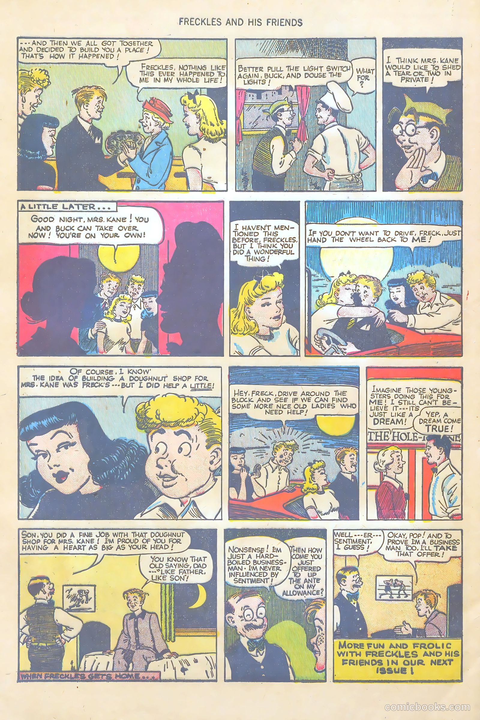 Freckles and His Friends #12 — page 32 of 36