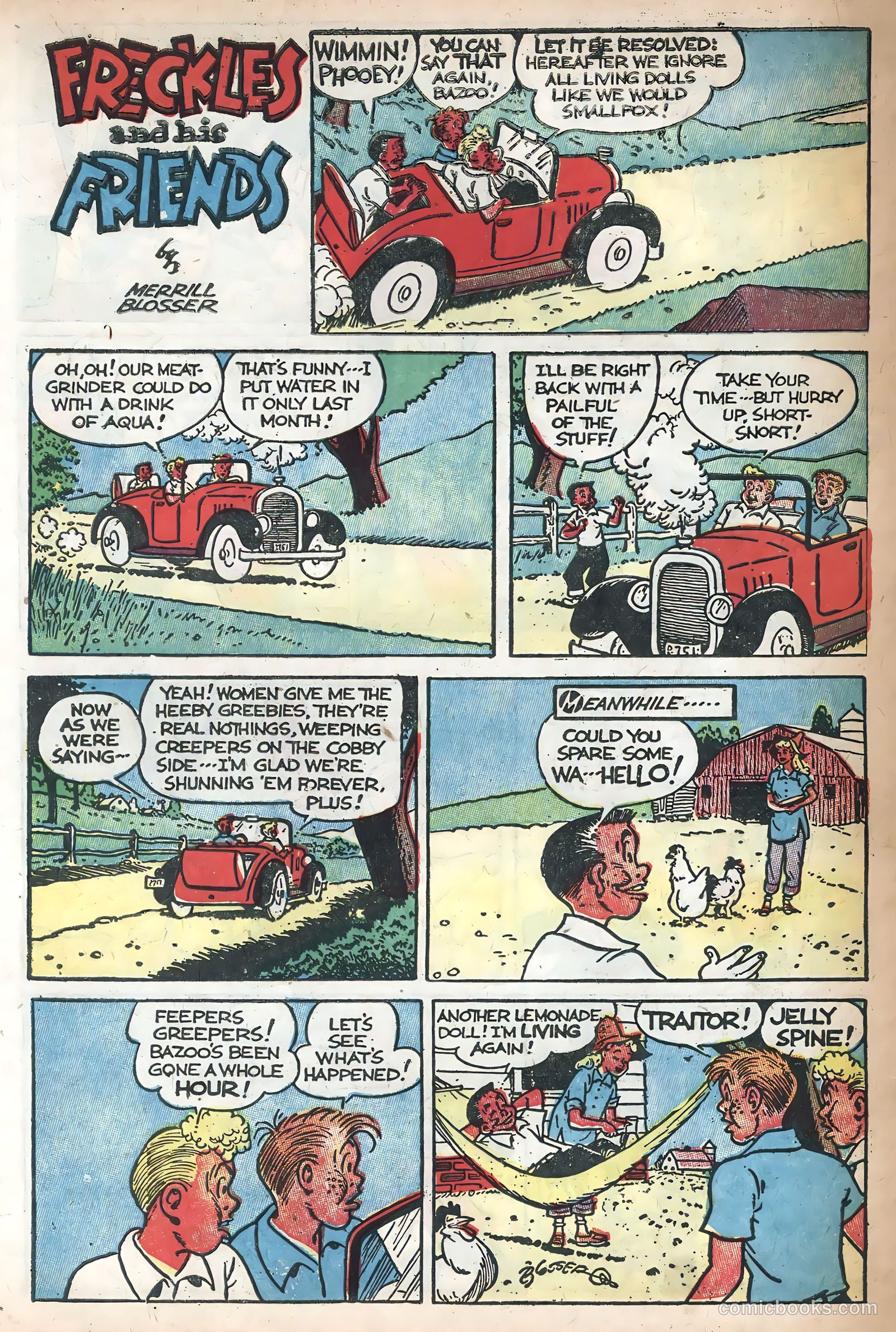 Freckles and His Friends #3 — page 32 of 36