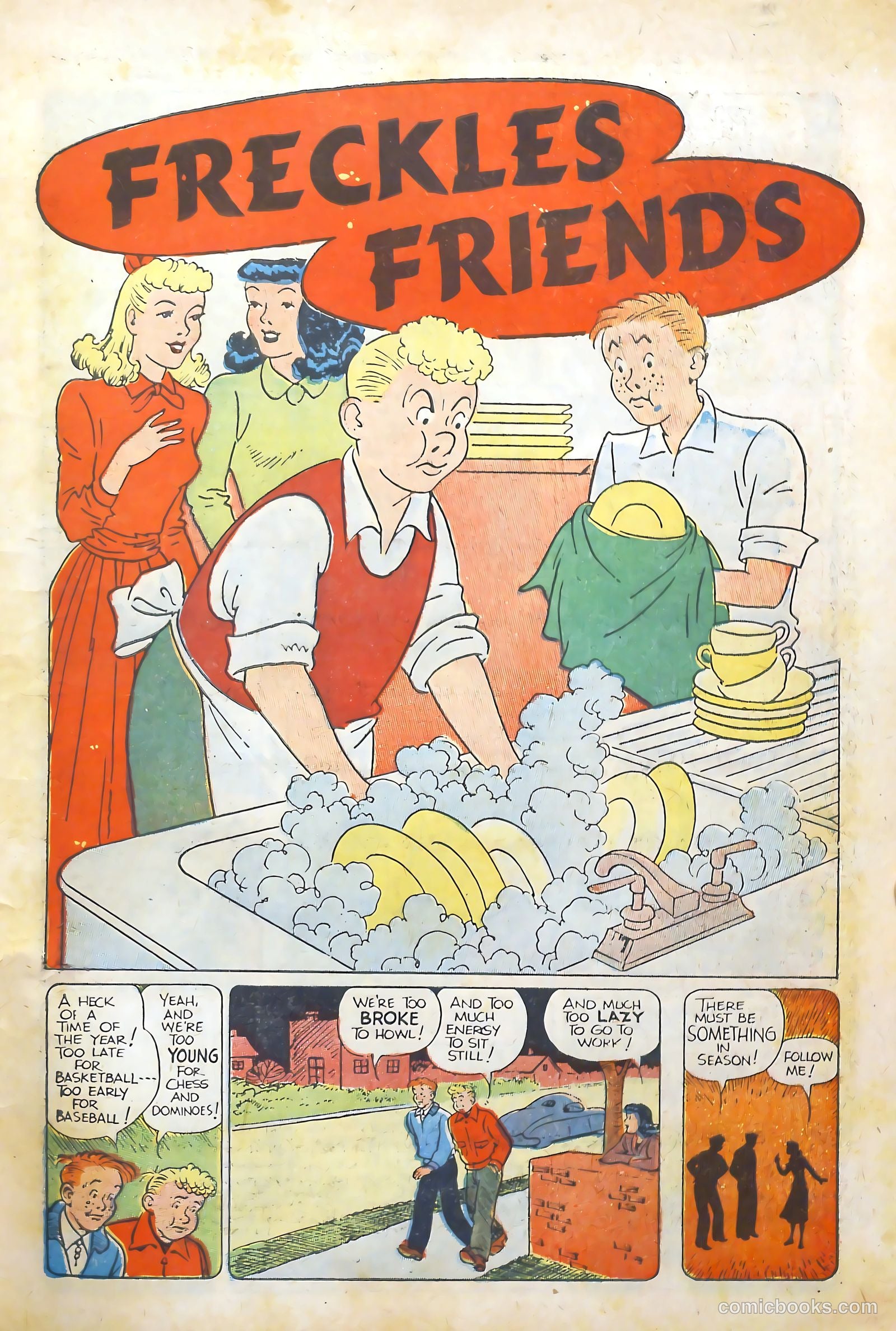 Freckles and His Friends #4 — page 3 of 36