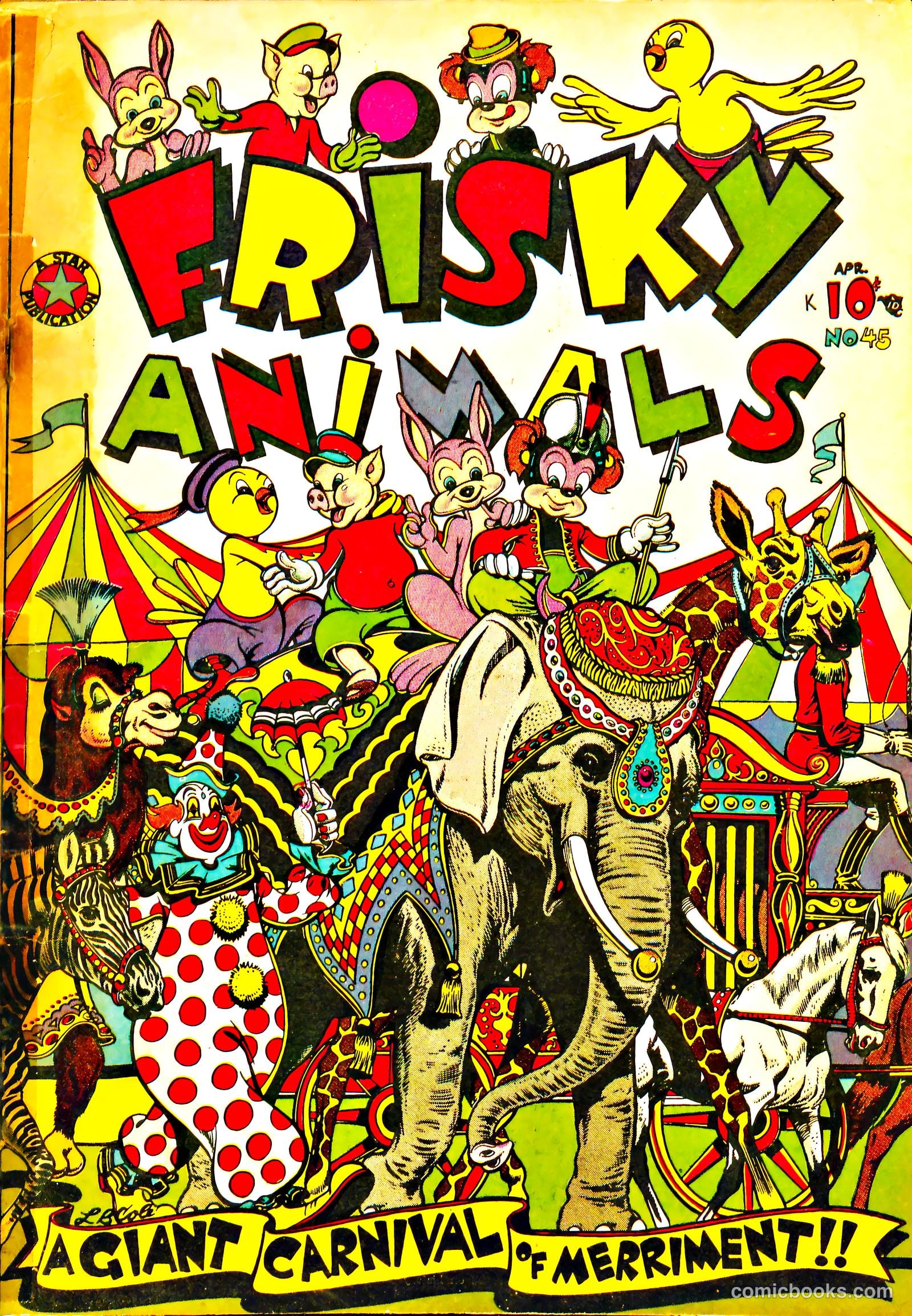 Frisky Animals #45 — page 1 of 36