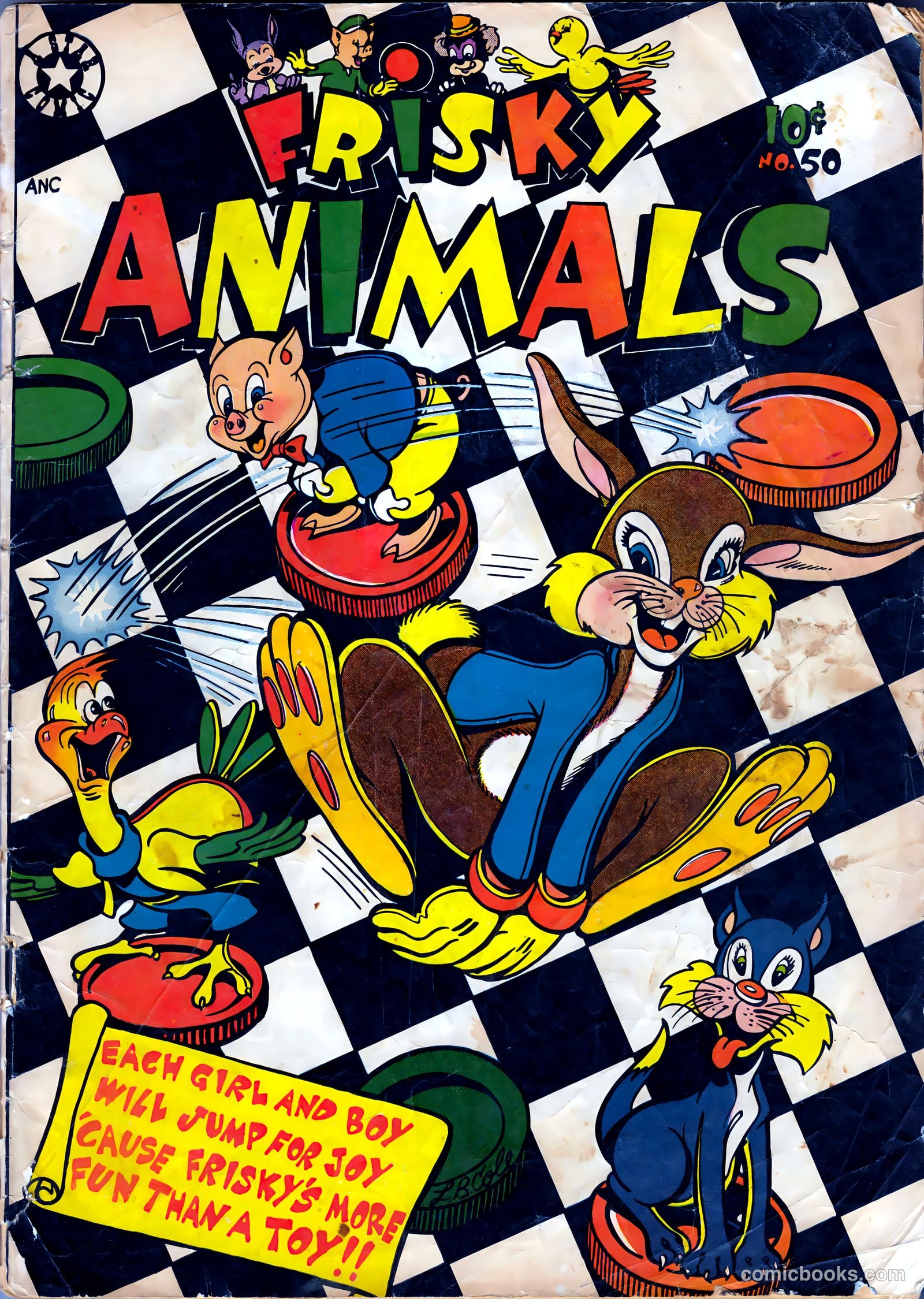 Frisky Animals #50 — page 1 of 37