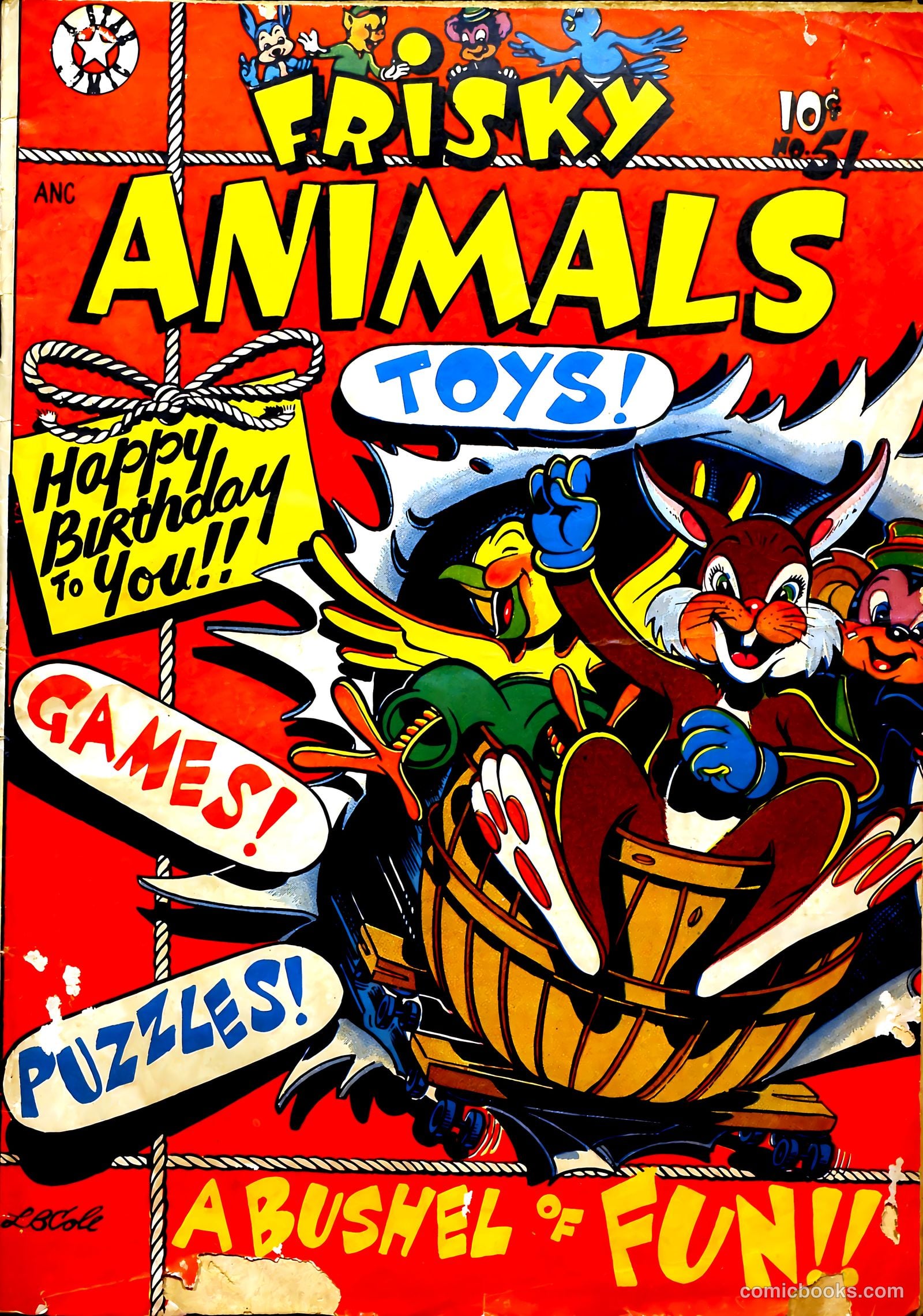 Frisky Animals #51 — page 1 of 36