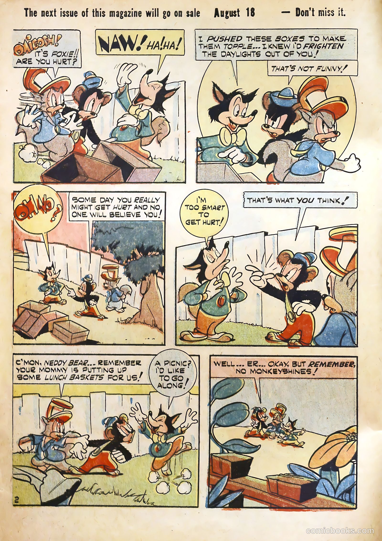 Frisky Animals on Parade #1 — page 4 of 36