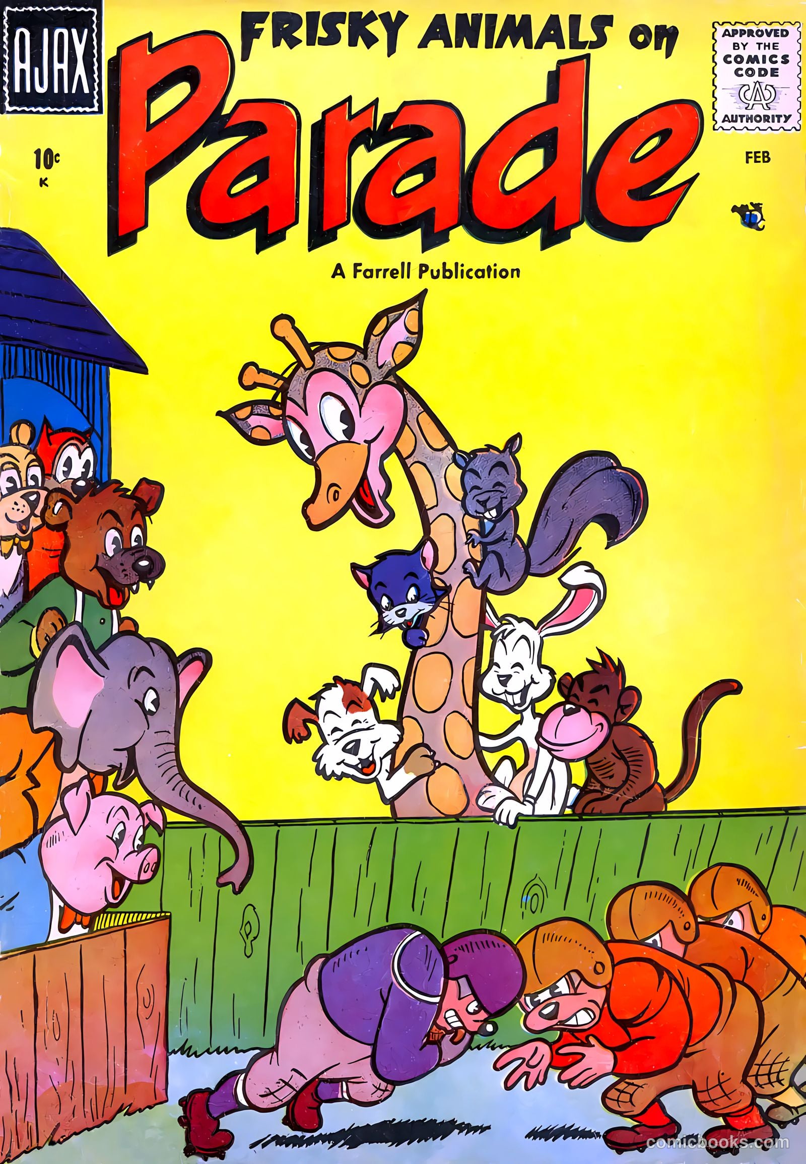 Frisky Animals on Parade #3 — page 1 of 36
