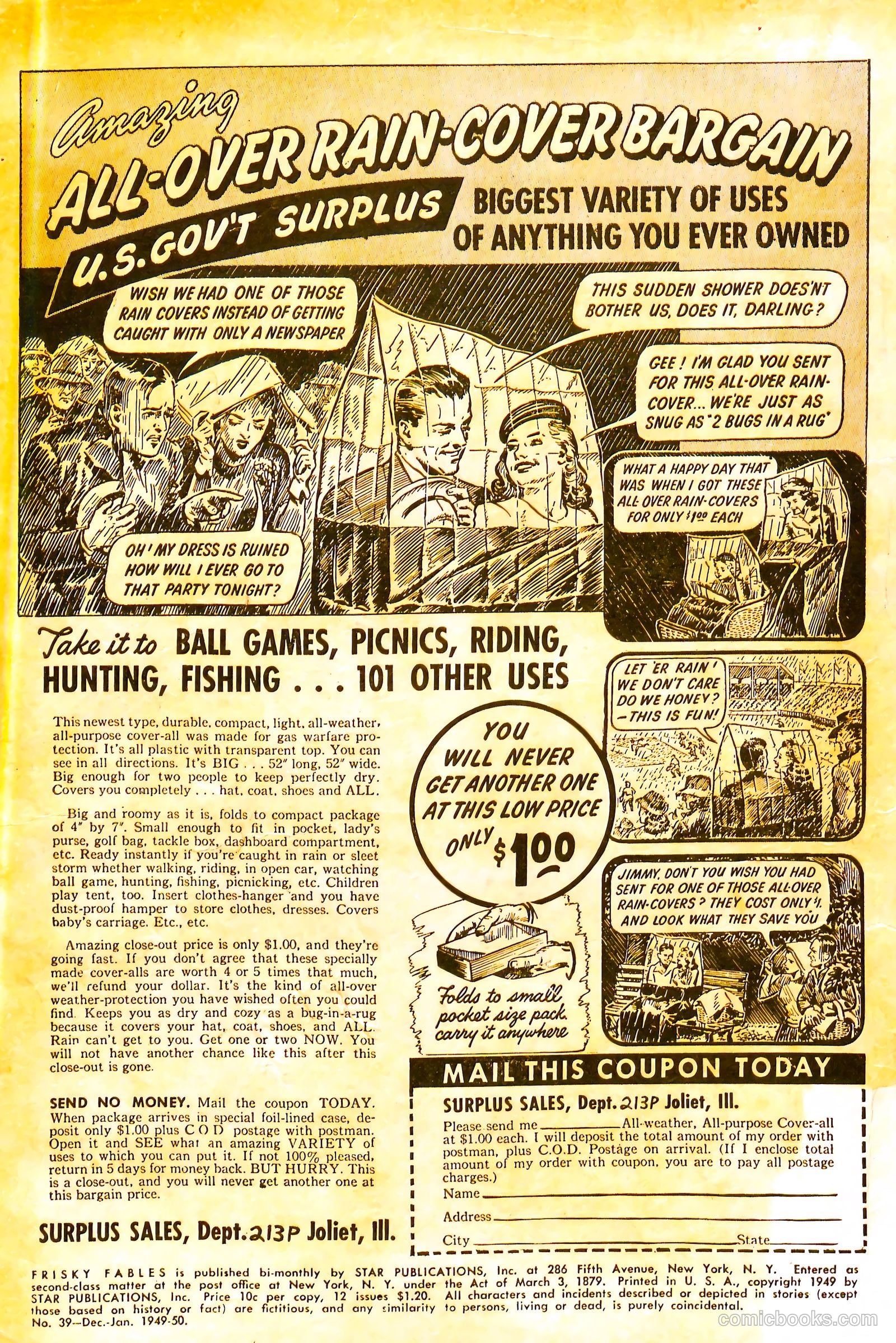 Frisky Fables #39 — page 2 of 36