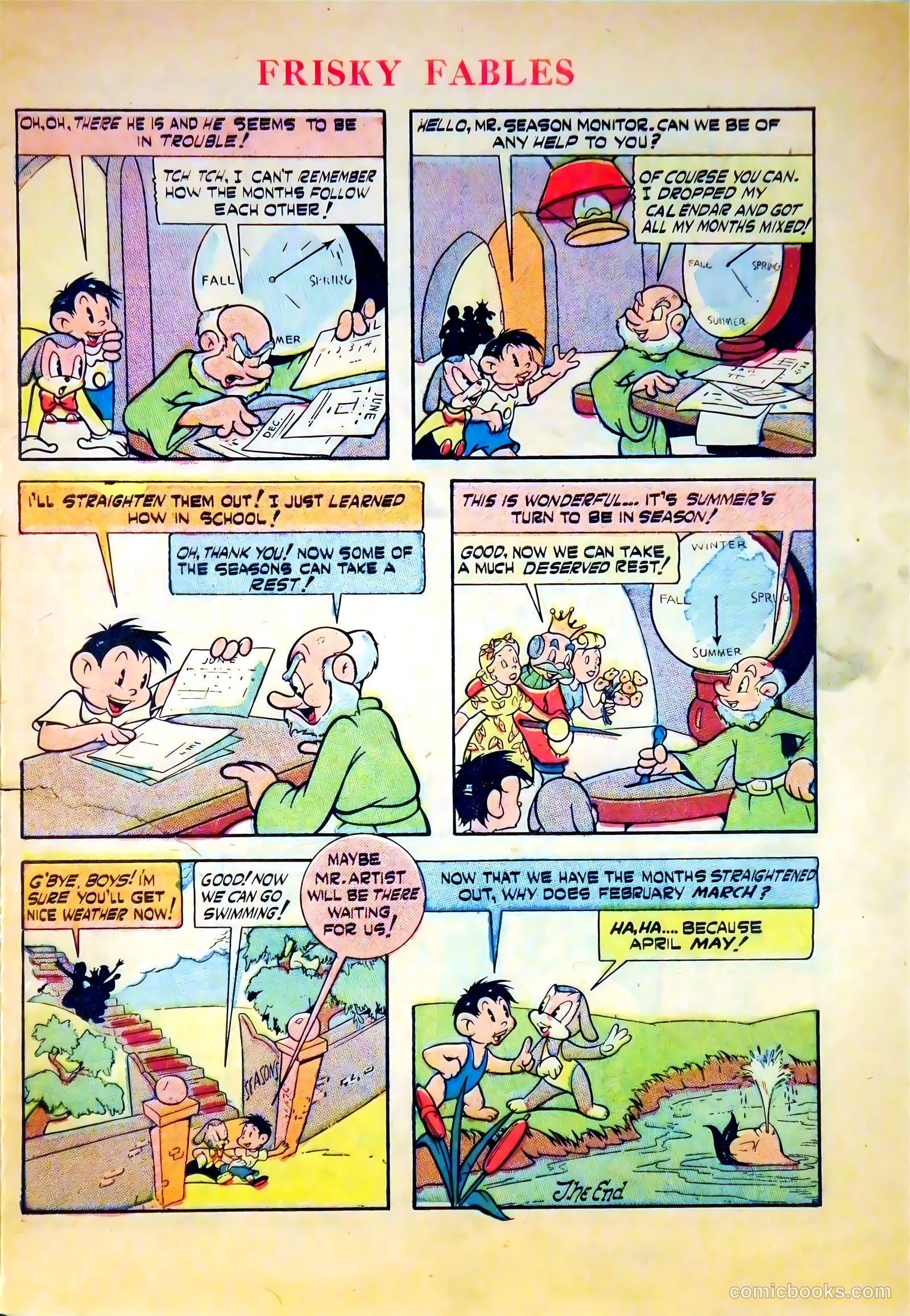 Frisky Fables #42 — page 33 of 36