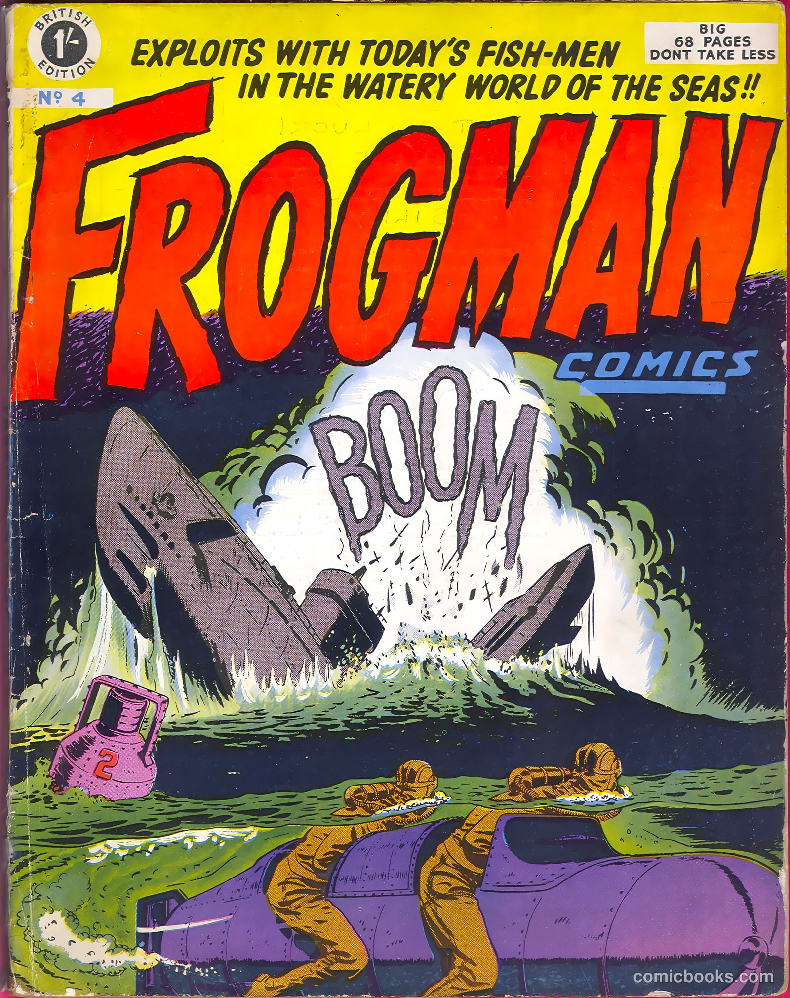 Frogman #4 — page 1 of 68