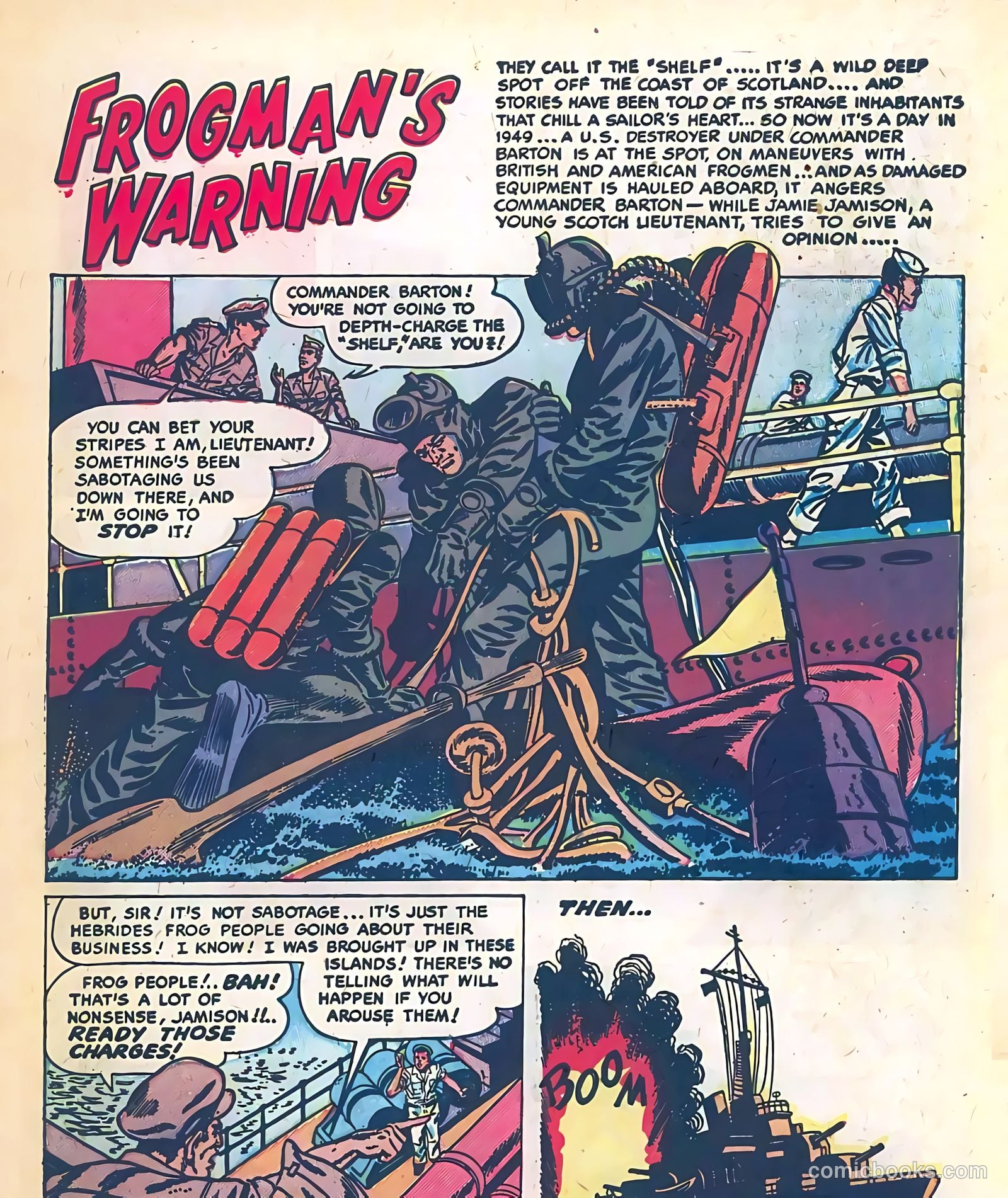 Frogman #5 — page 3 of 36