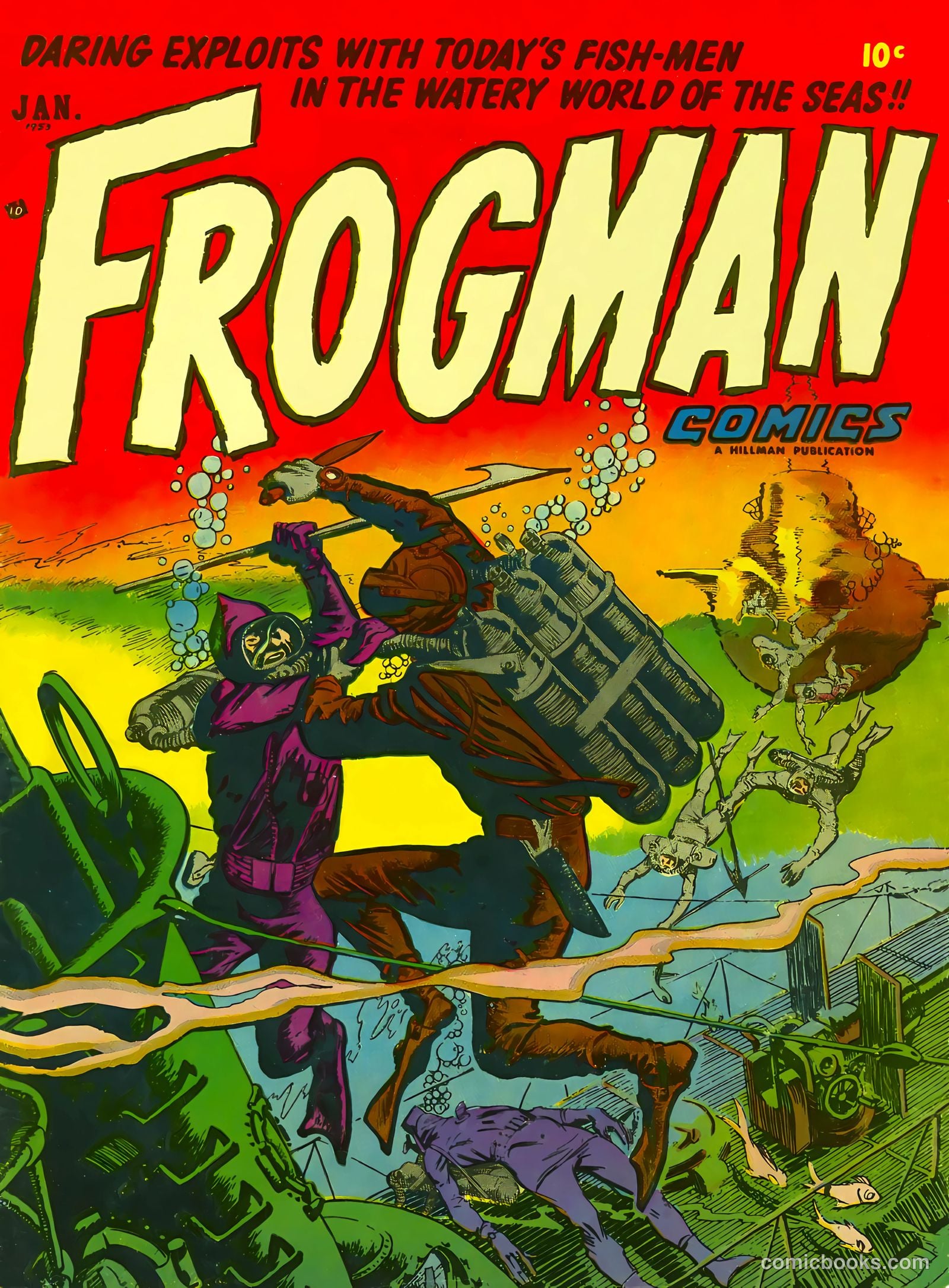 Frogman #7 — page 1 of 36
