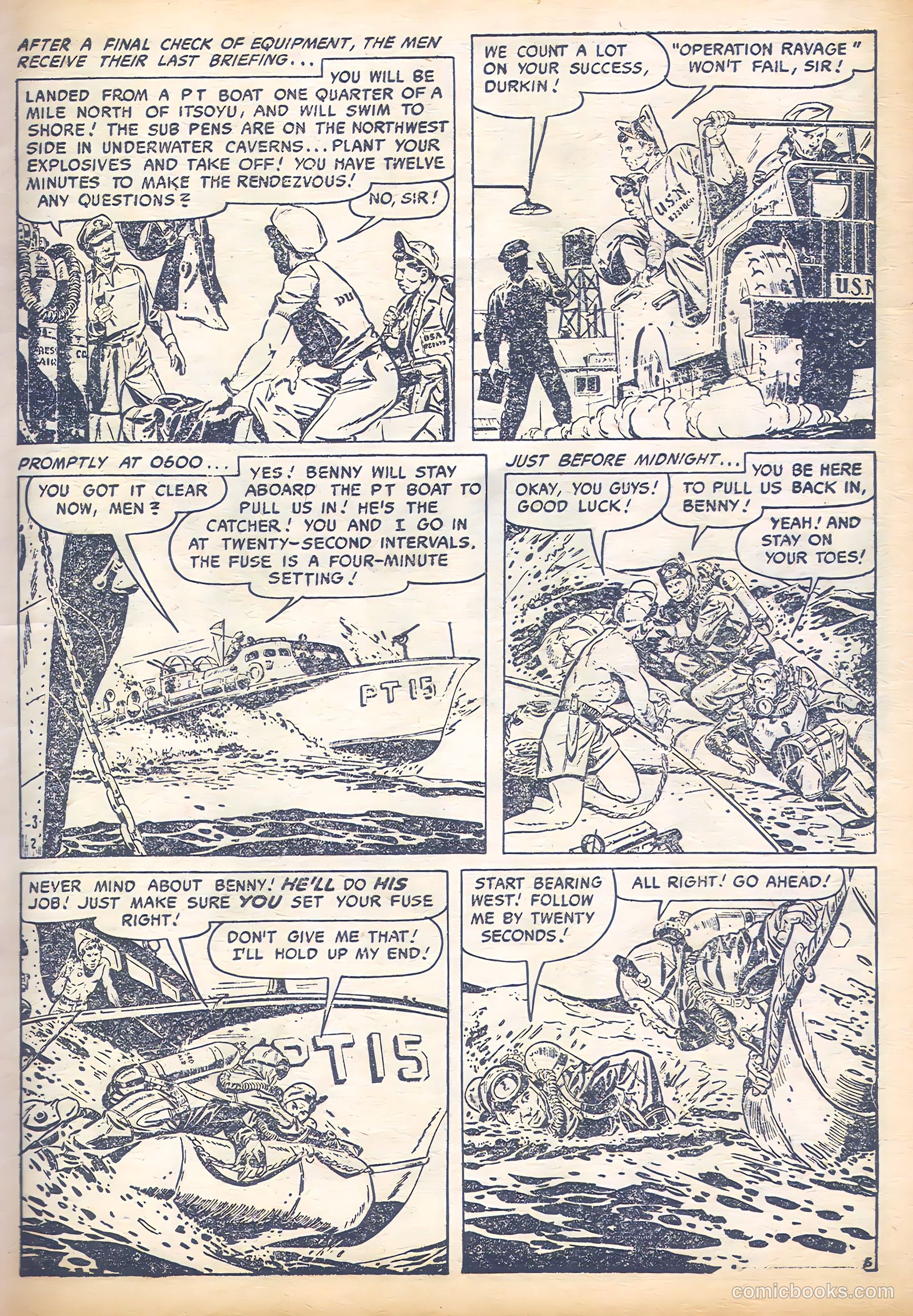 Frogman Comics #1 — page 7 of 68
