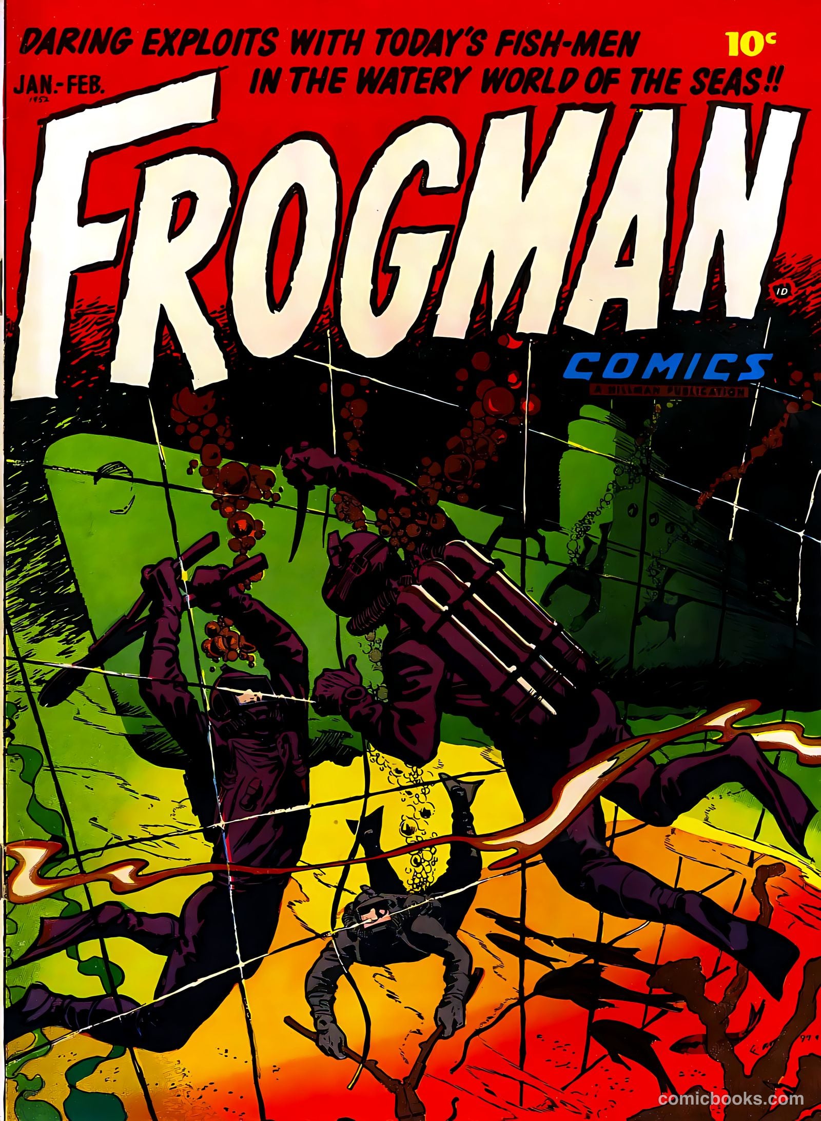 Frogman Comics #1 — page 1 of 36
