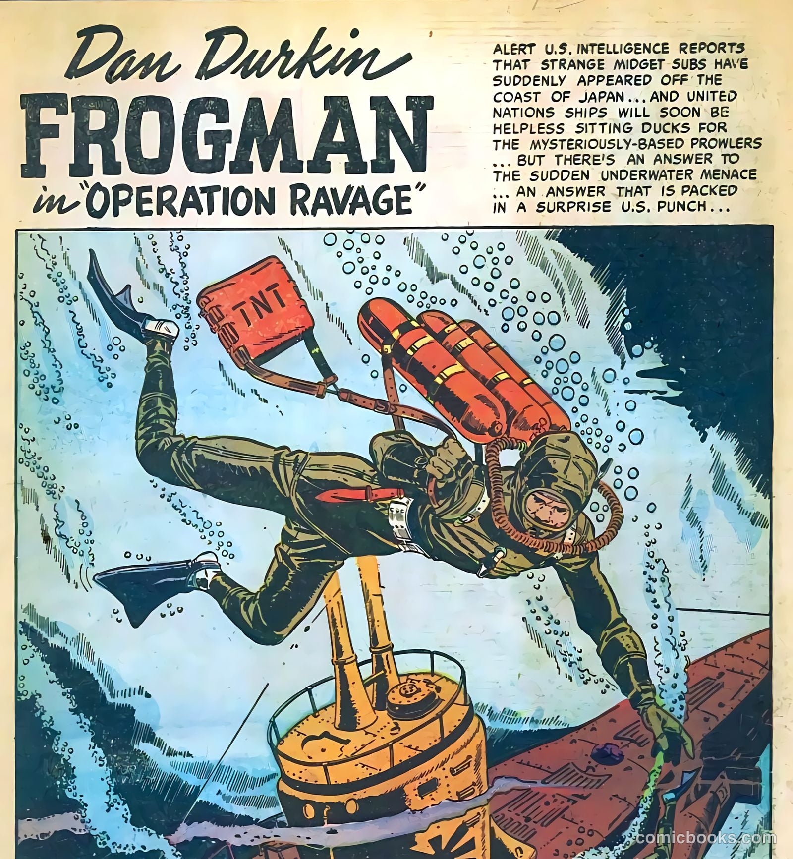 Frogman Comics #1 — page 3 of 36
